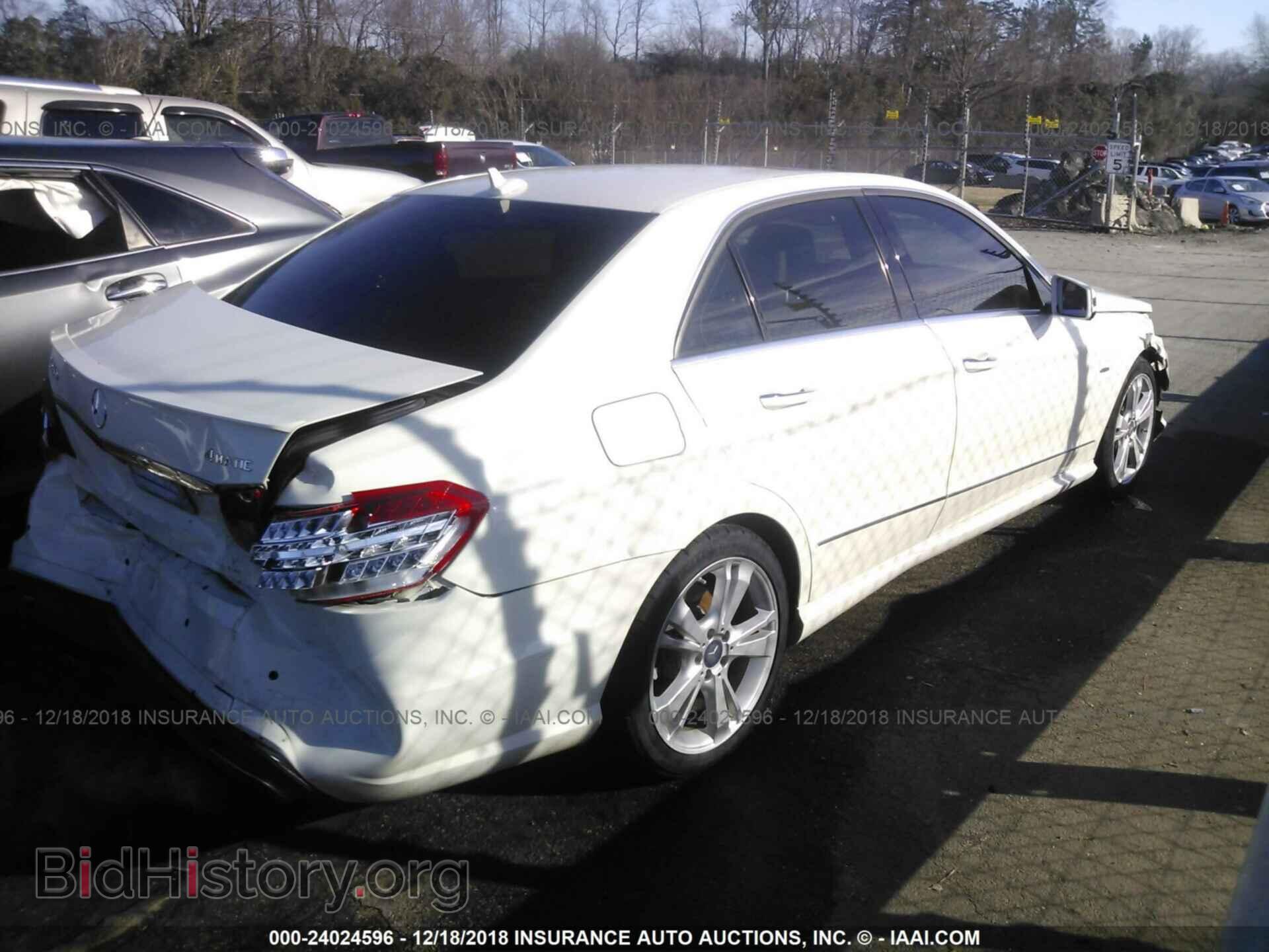 2012 MERCEDES-BENZ E - VIN: WDDHF8JB8CA595619 - Фото 4