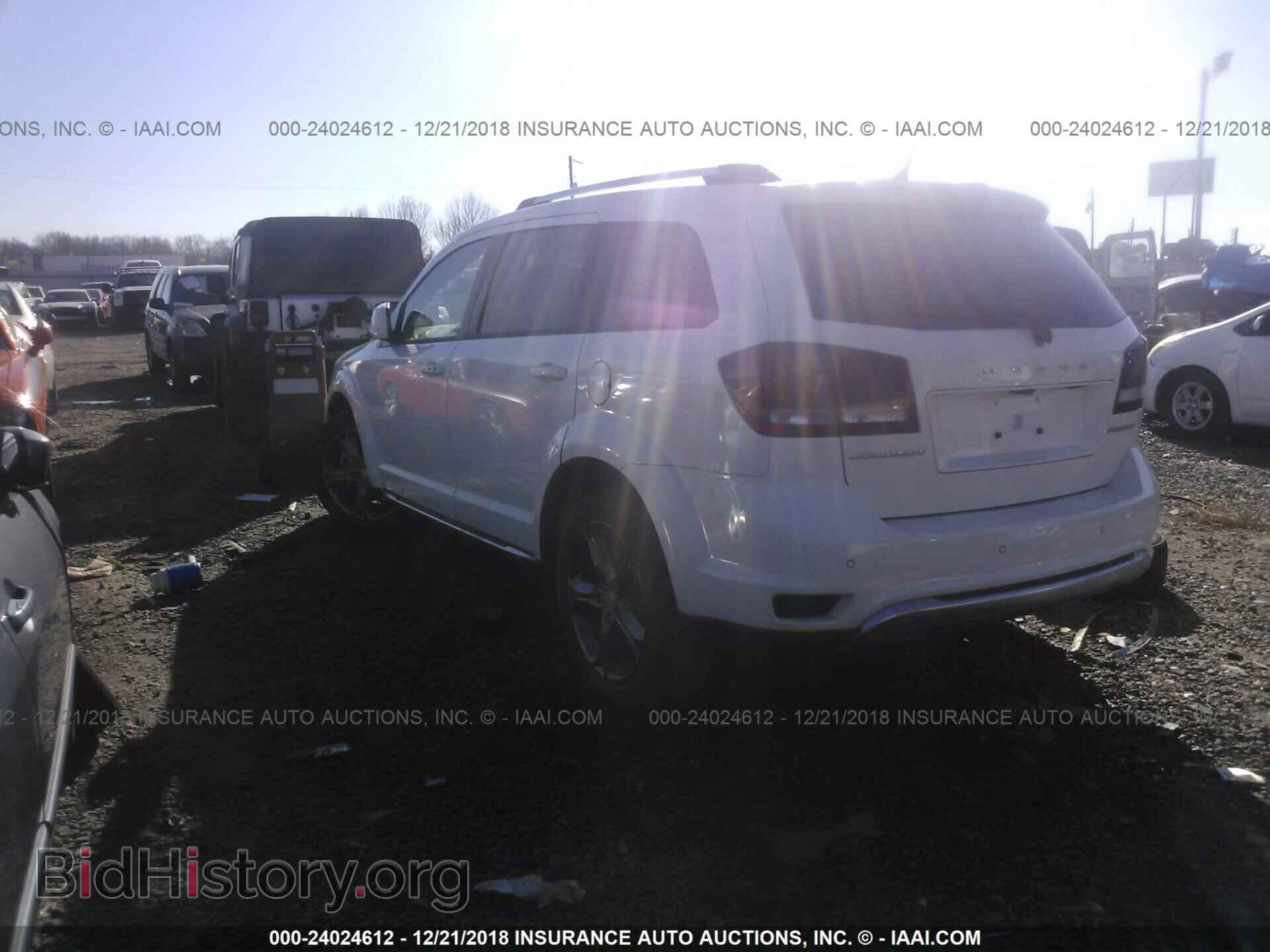 2016 DODGE JOURNEY - VIN: 3C4PDCGB8GT207132 - Фото 3