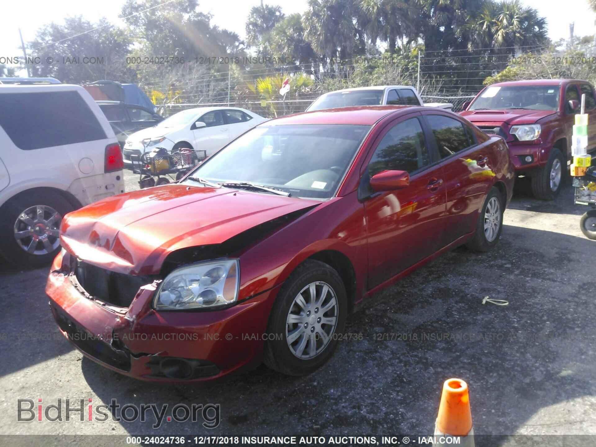 2012 MITSUBISHI GALANT - VIN: 4A32B2FF5CE017522 - Фото 2