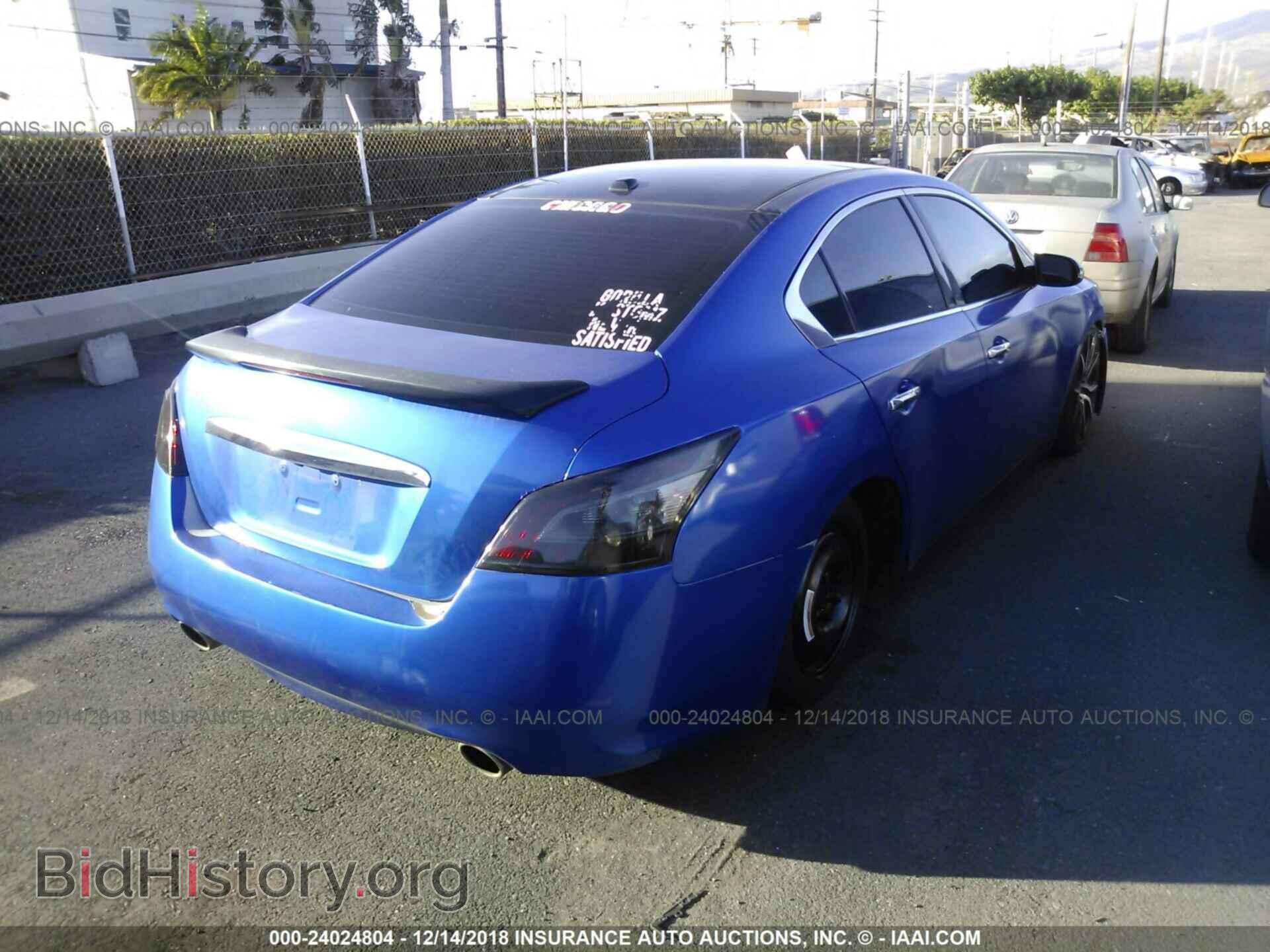 2012 NISSAN MAXIMA - VIN: 1N4AA5AP0CC812174 - Фото 4