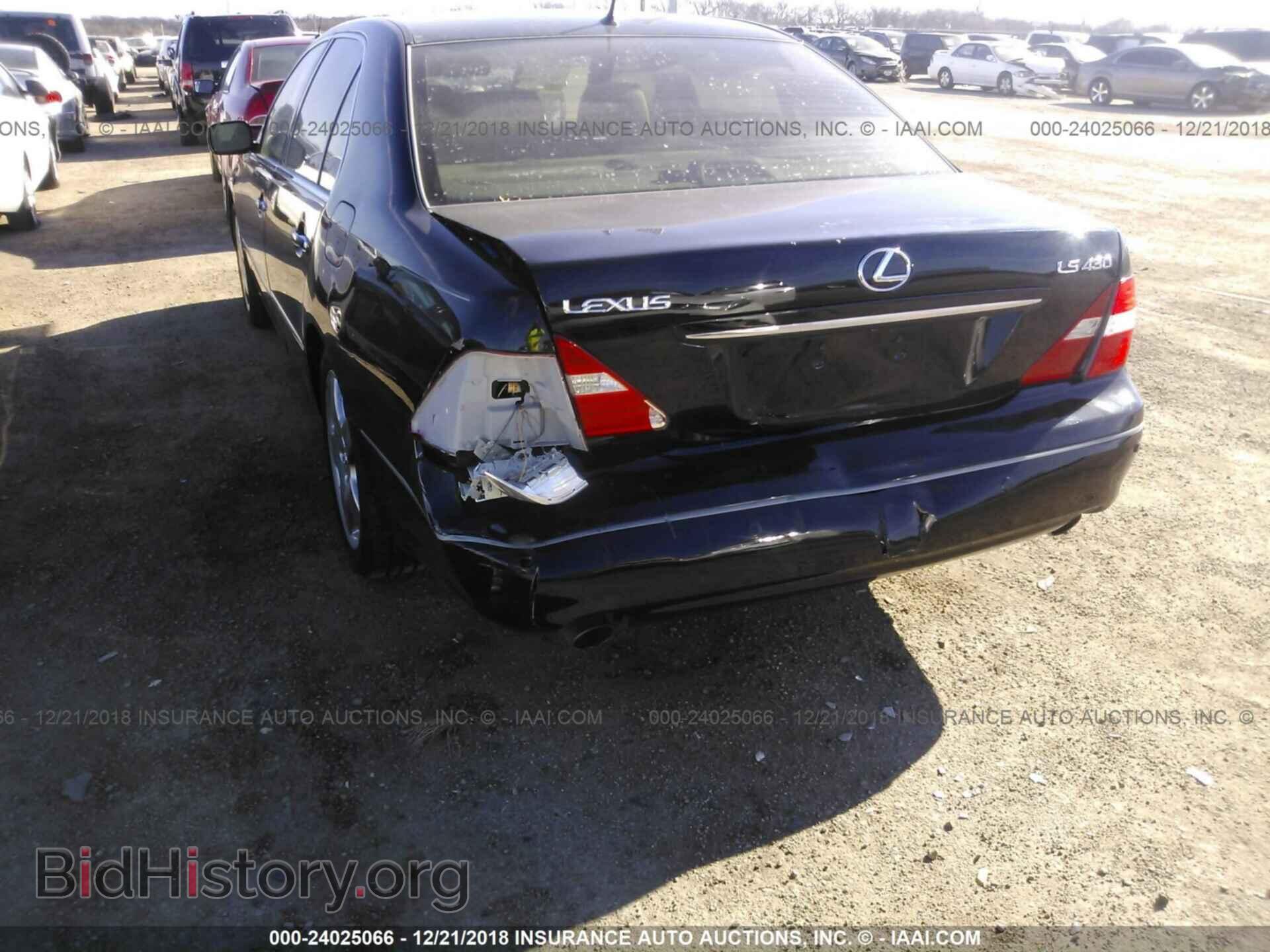 2006 LEXUS LS - VIN: JTHBN36F165042291 - Фото 6