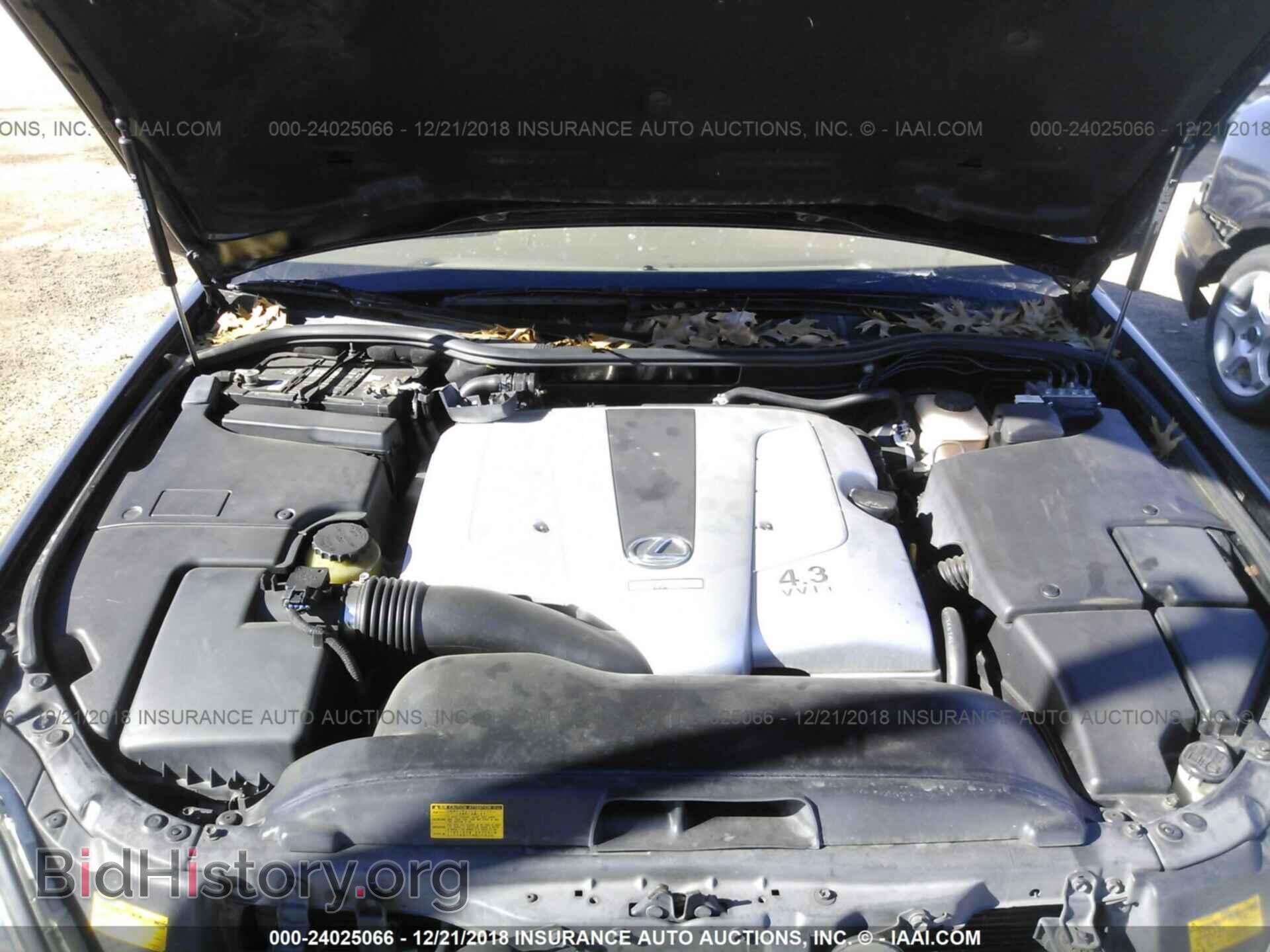 2006 LEXUS LS - VIN: JTHBN36F165042291 - Фото 10