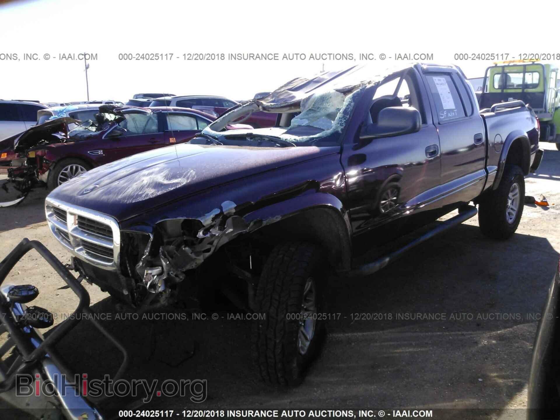 2001 DODGE DAKOTA - VIN: 1B7GG2AN41S202894 - Фото 2