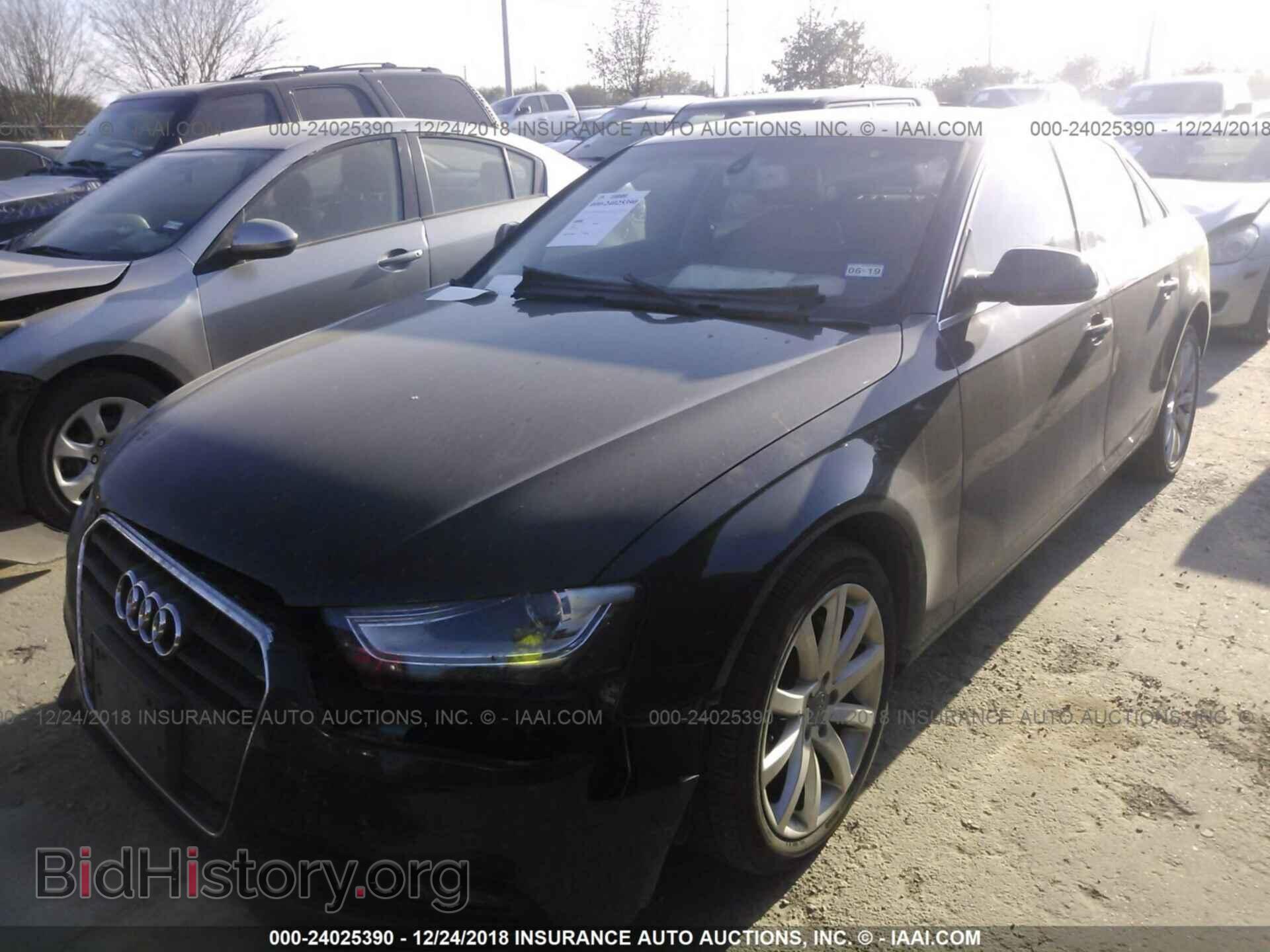 2013 AUDI A4 - VIN: WAUEFAFL0DN045828 - Фото 2