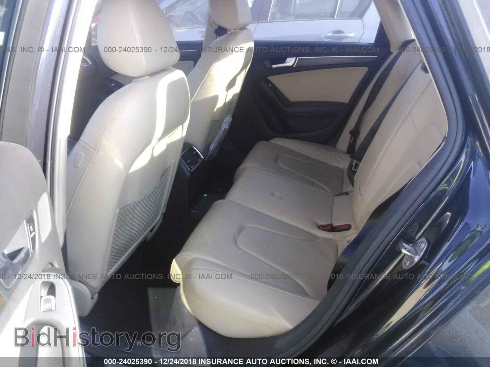 2013 AUDI A4 - VIN: WAUEFAFL0DN045828 - Фото 8