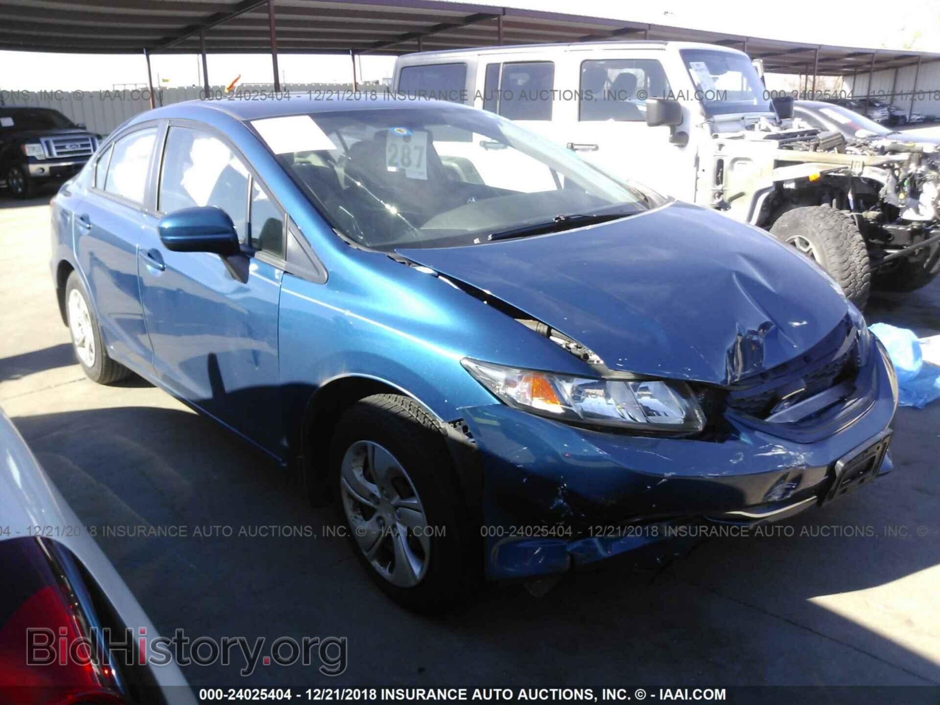 Photo 19XFB2F55EE053777 - HONDA CIVIC 2014