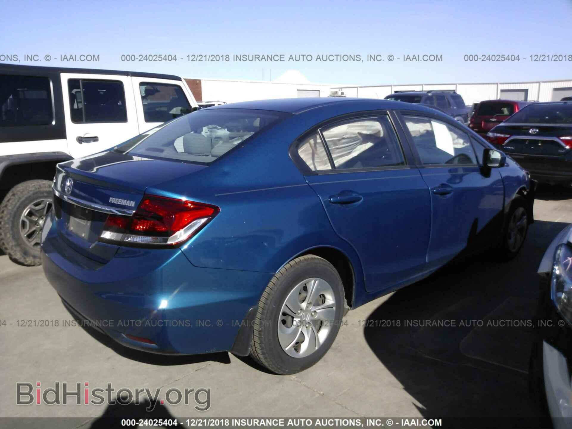 2014 HONDA CIVIC - VIN: 19XFB2F55EE053777 - Photo 4