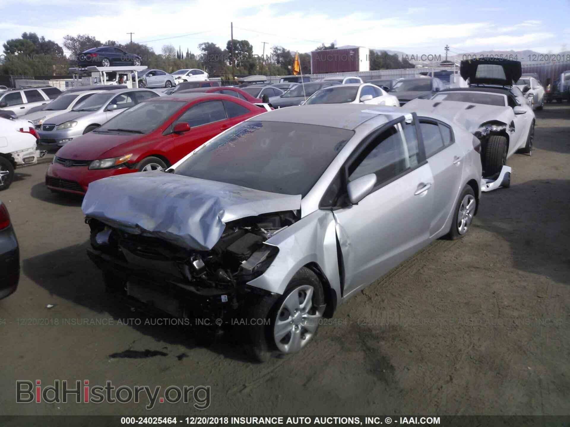 2017 KIA FORTE - VIN: 3KPFK4A76HE136255 - Фото 2
