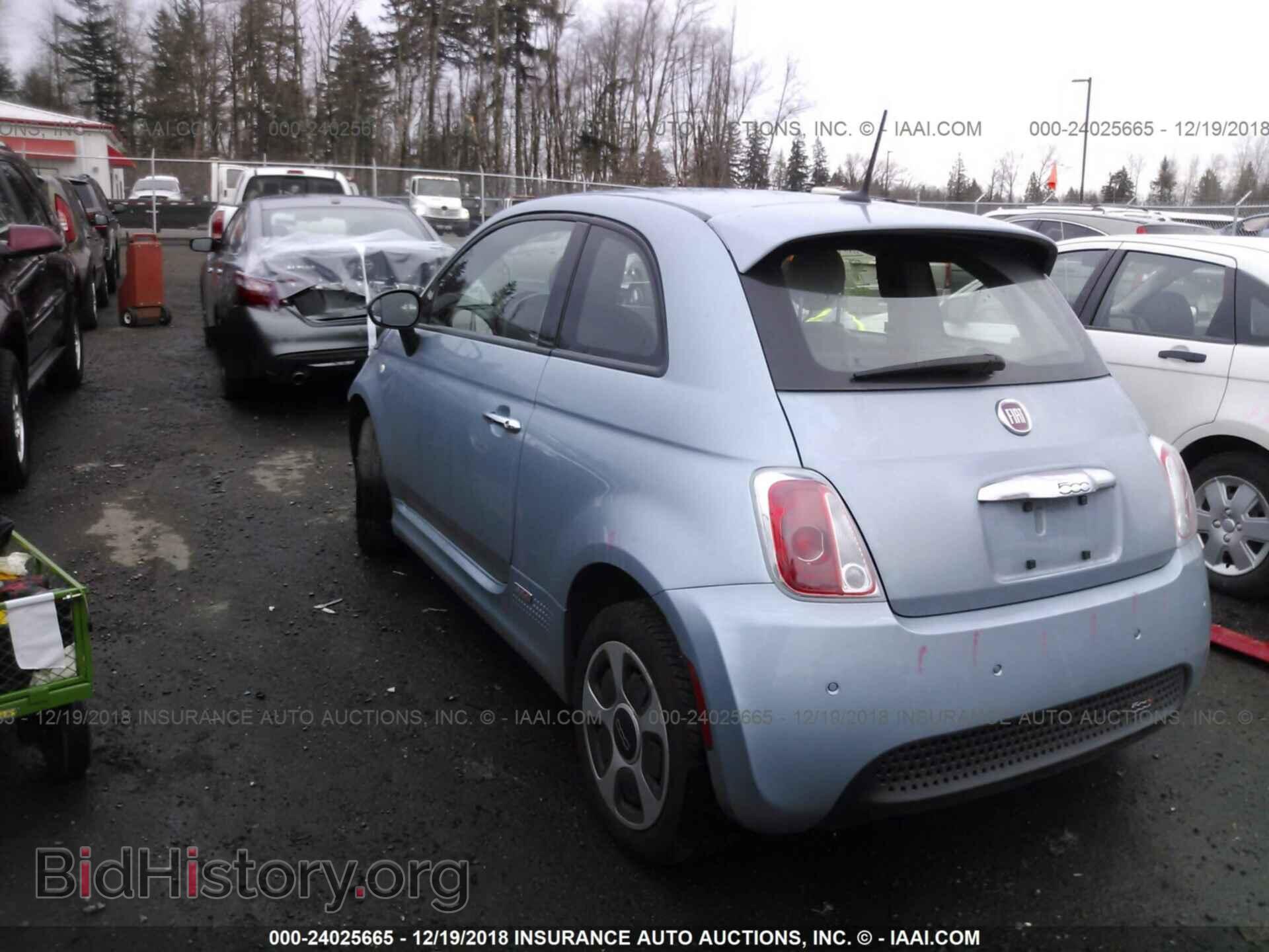 2015 Fiat 500 - VIN: 3C3CFFGE8FT503078 - Фото 3