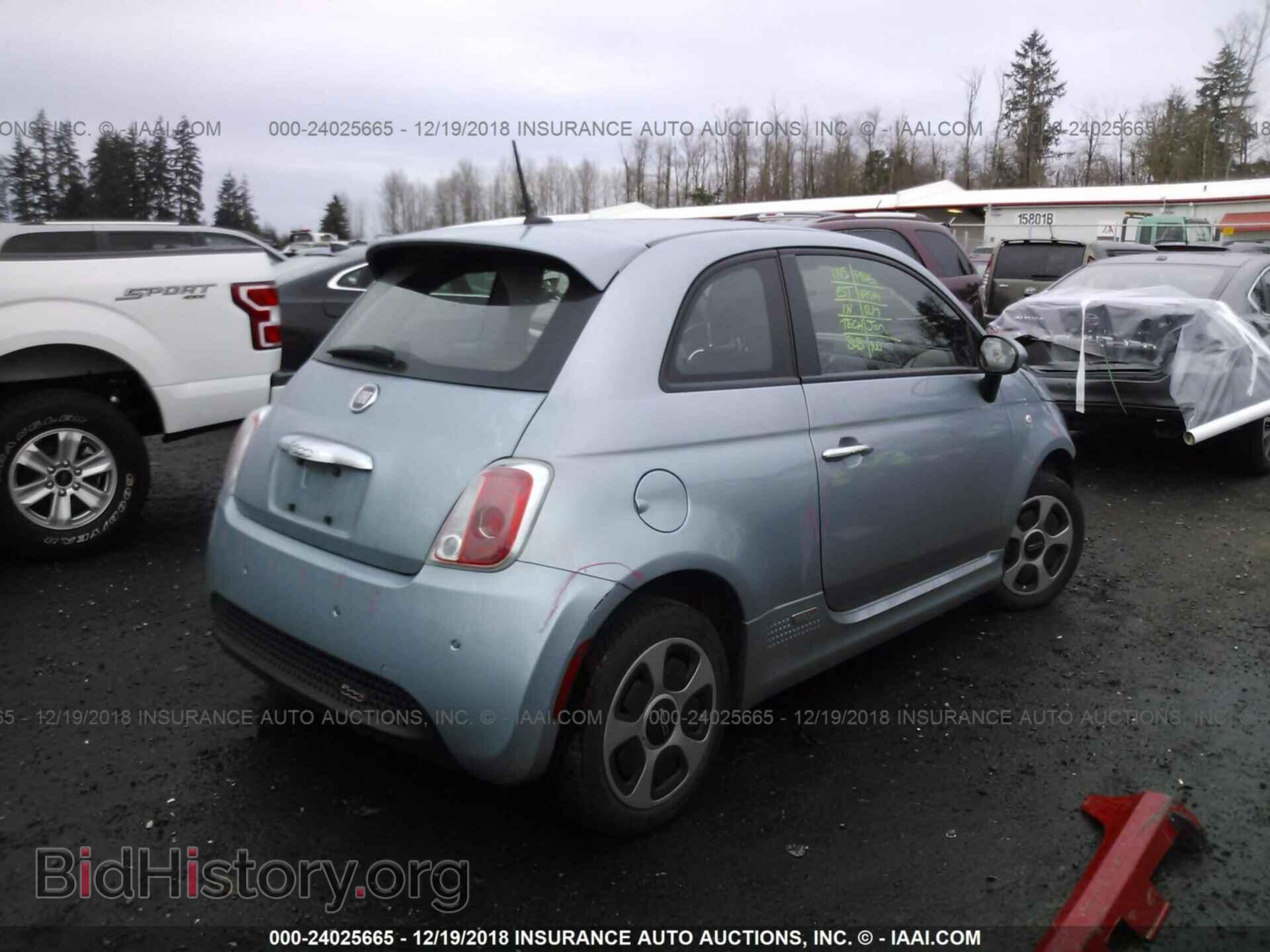 2015 Fiat 500 - VIN: 3C3CFFGE8FT503078 - Фото 4