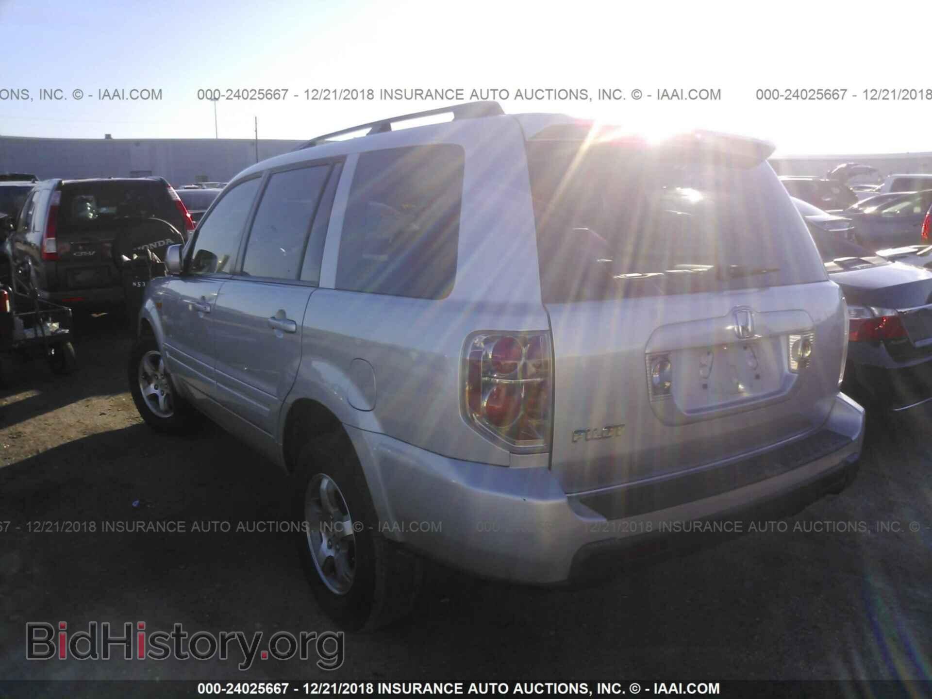 2008 HONDA PILOT - VIN: 5FNYF28598B008253 - Фото 3