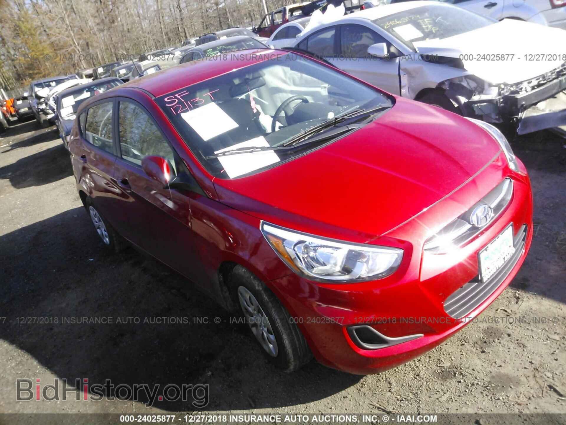 Фотография KMHCT5AE0HU313254 - HYUNDAI ACCENT 2017