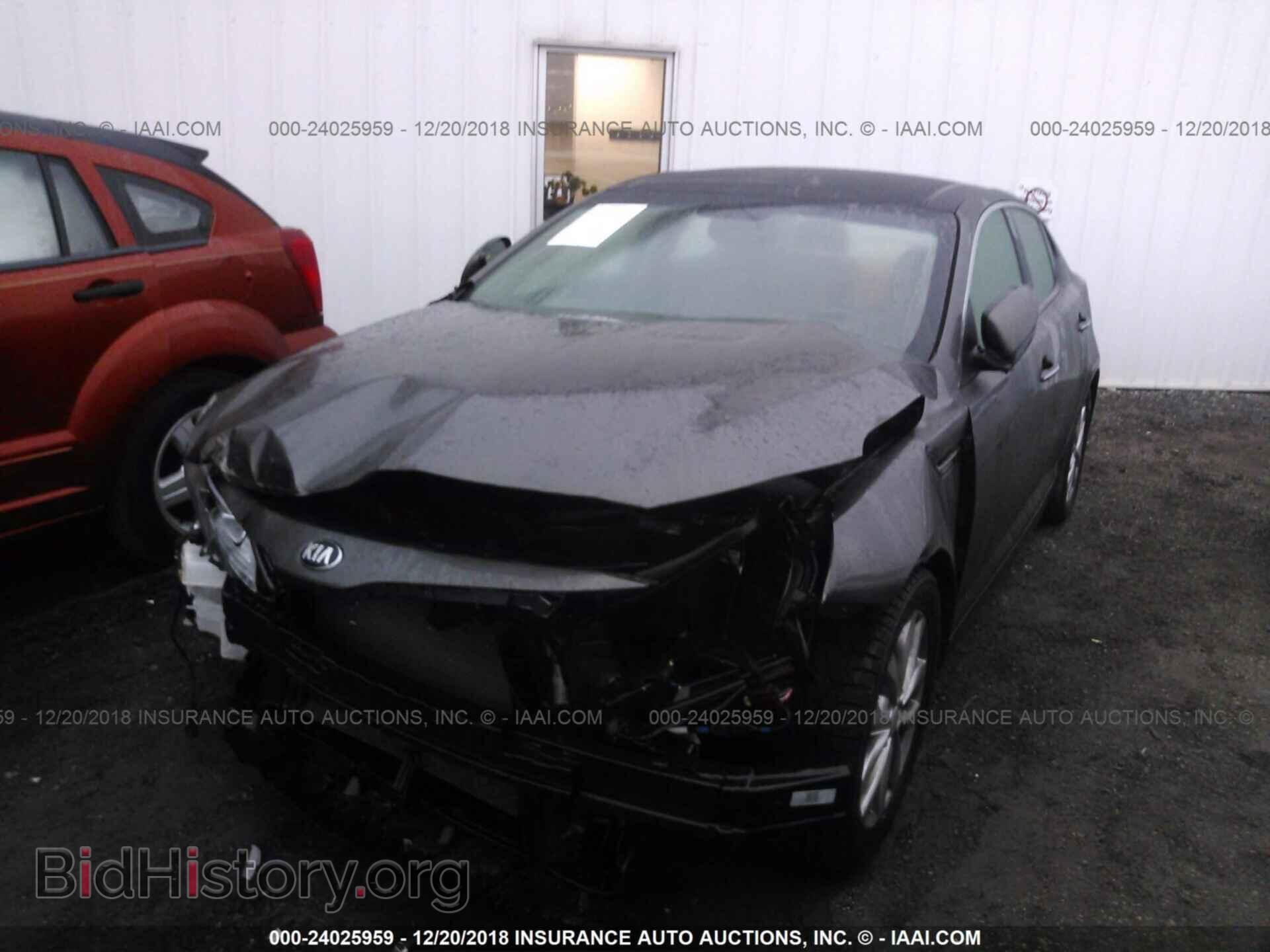 2014 KIA OPTIMA - VIN: 5XXGN4A7XEG265114 - Фото 2