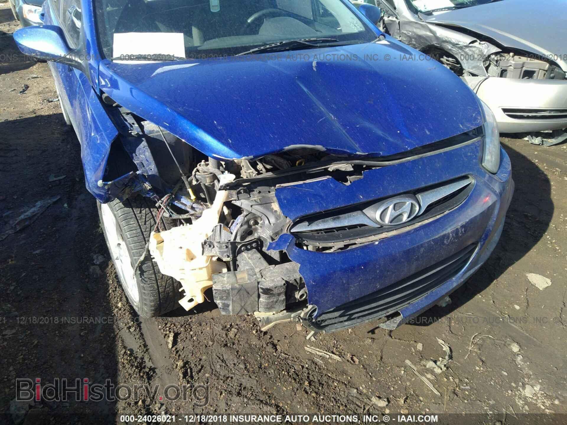 2012 HYUNDAI ACCENT - VIN: KMHCU4AE8CU167671 - Фото 6