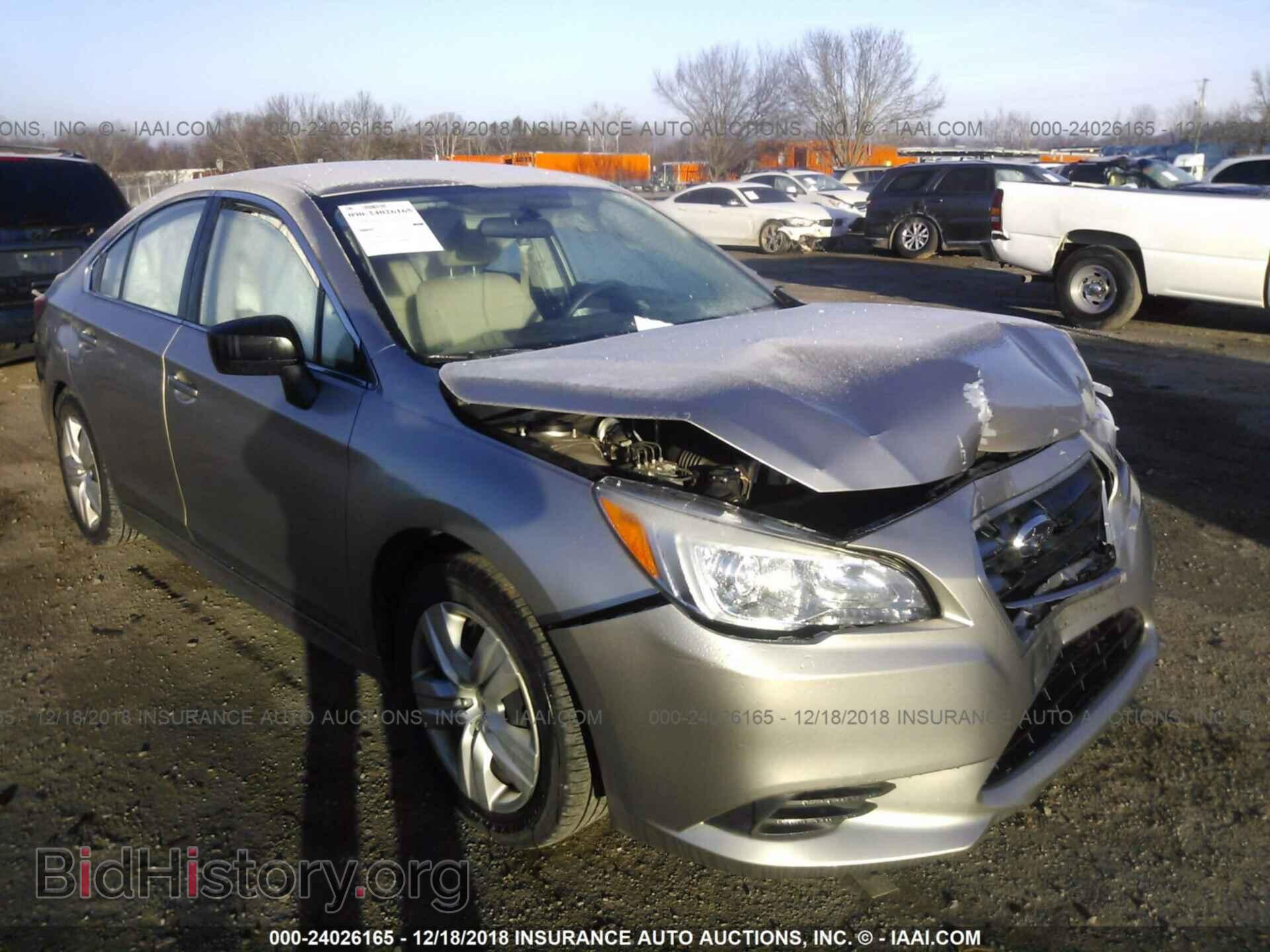 Photo 4S3BNAA61H3030217 - SUBARU LEGACY 2017