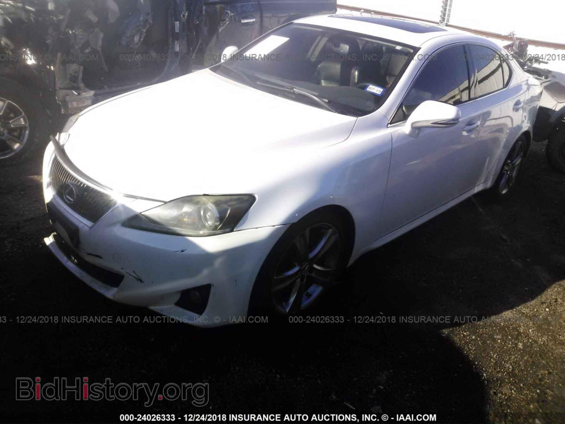 2011 LEXUS IS - VIN: JTHBF5C23B5153719 - Фото 2
