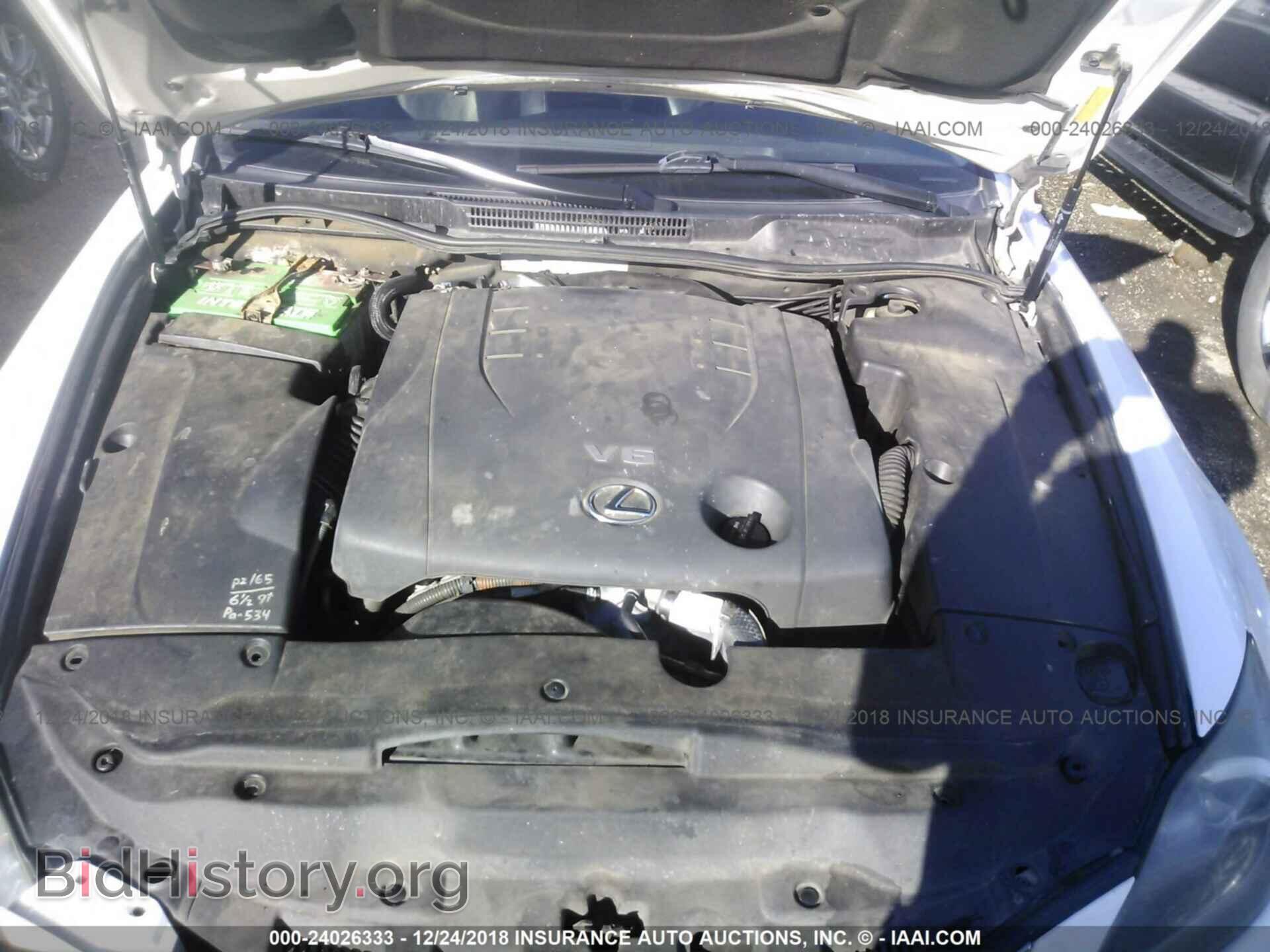 2011 LEXUS IS - VIN: JTHBF5C23B5153719 - Фото 10