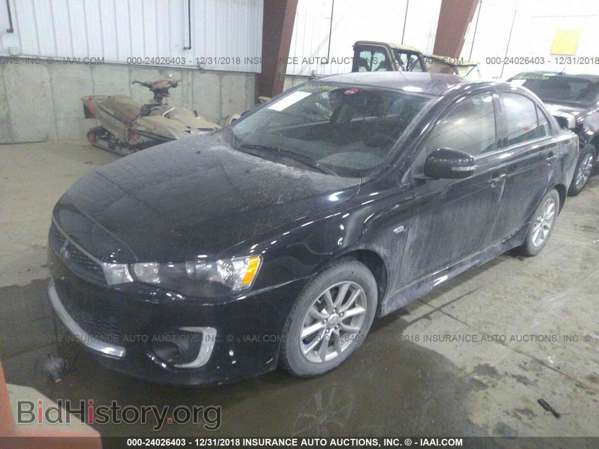 2016 MITSUBISHI LANCER - VIN: JA32V2FW3GU011593 - Фото 2