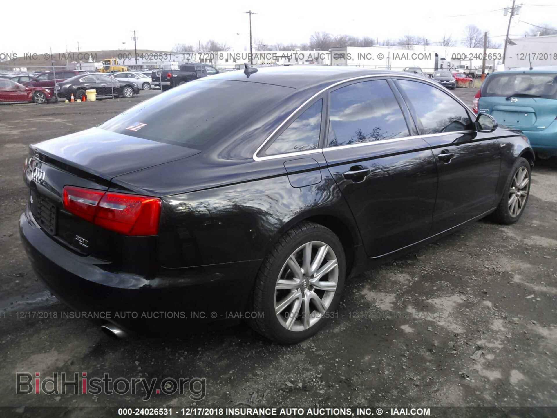 2013 AUDI A6 - VIN: WAUGGAFC3DN025045 - Фото 4
