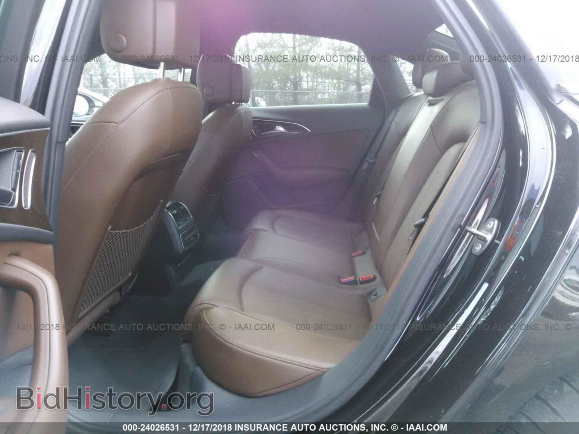2013 AUDI A6 - VIN: WAUGGAFC3DN025045 - Фото 8