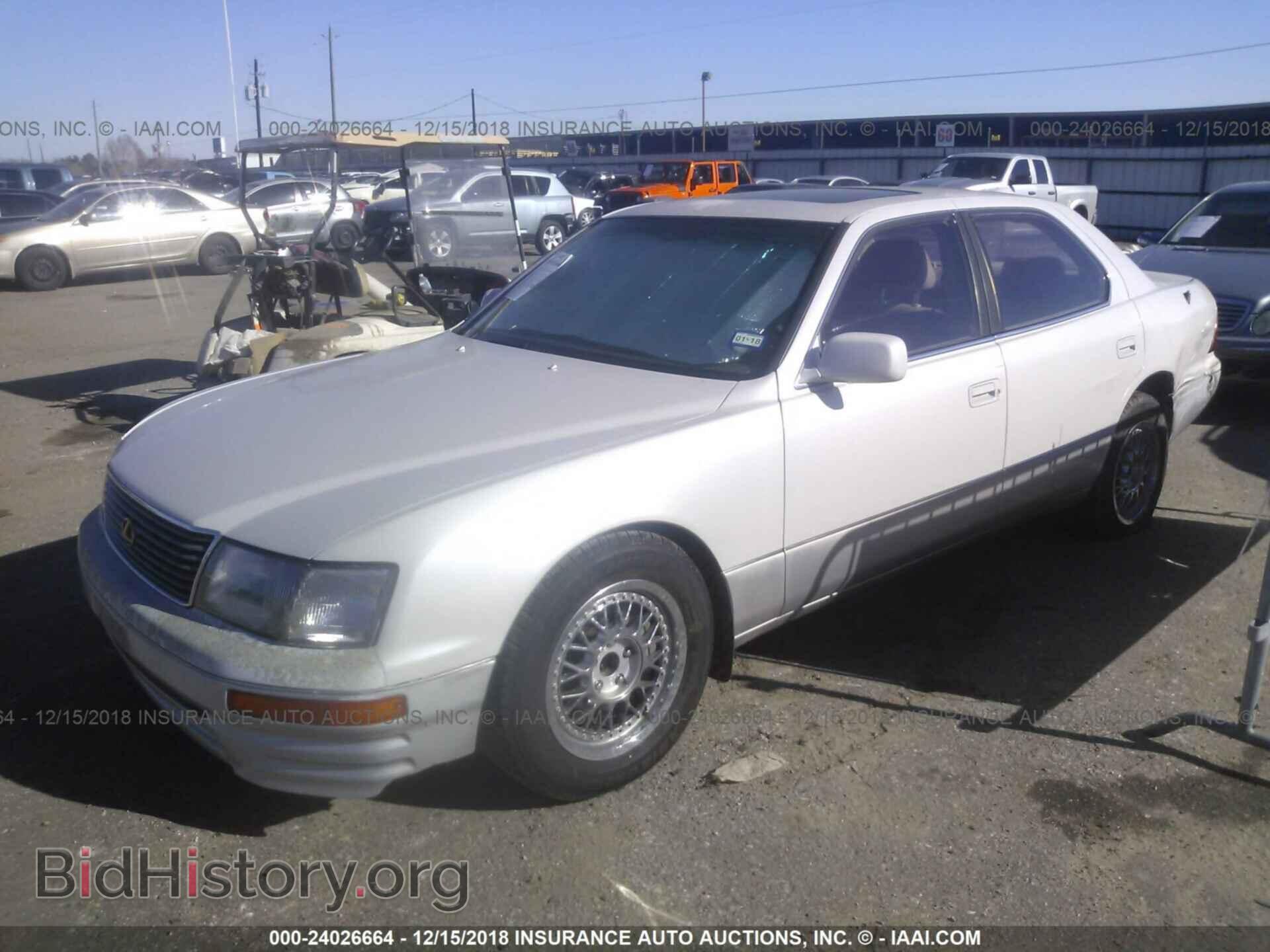 1997 LEXUS LS - VIN: JT8BH28F0V0098037 - Фото 2