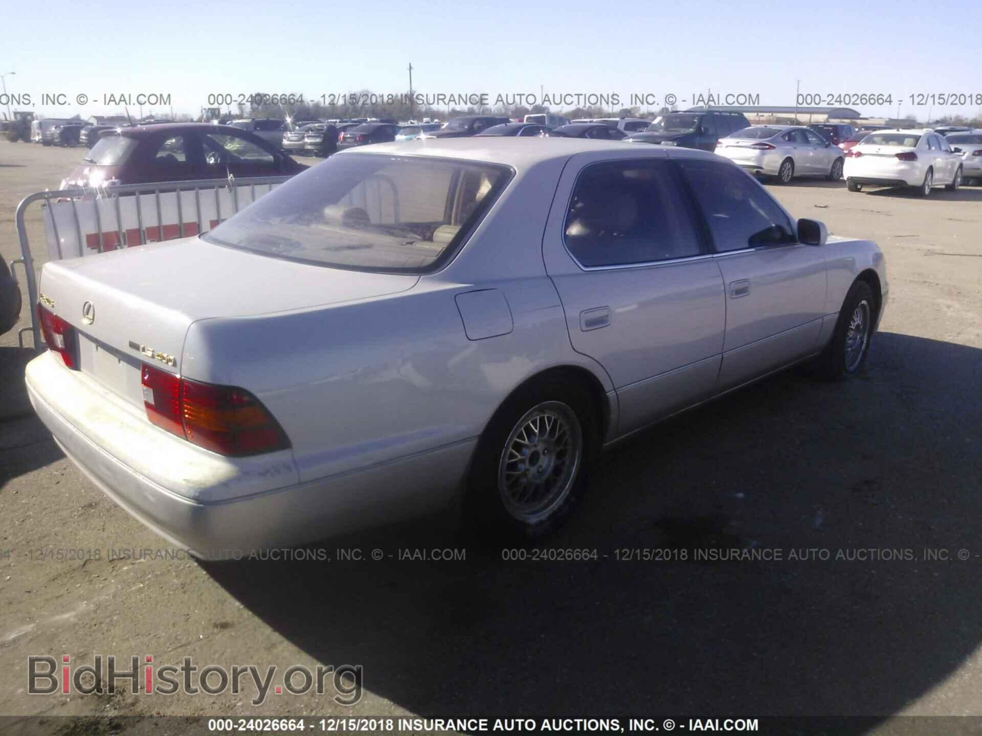 1997 LEXUS LS - VIN: JT8BH28F0V0098037 - Фото 4