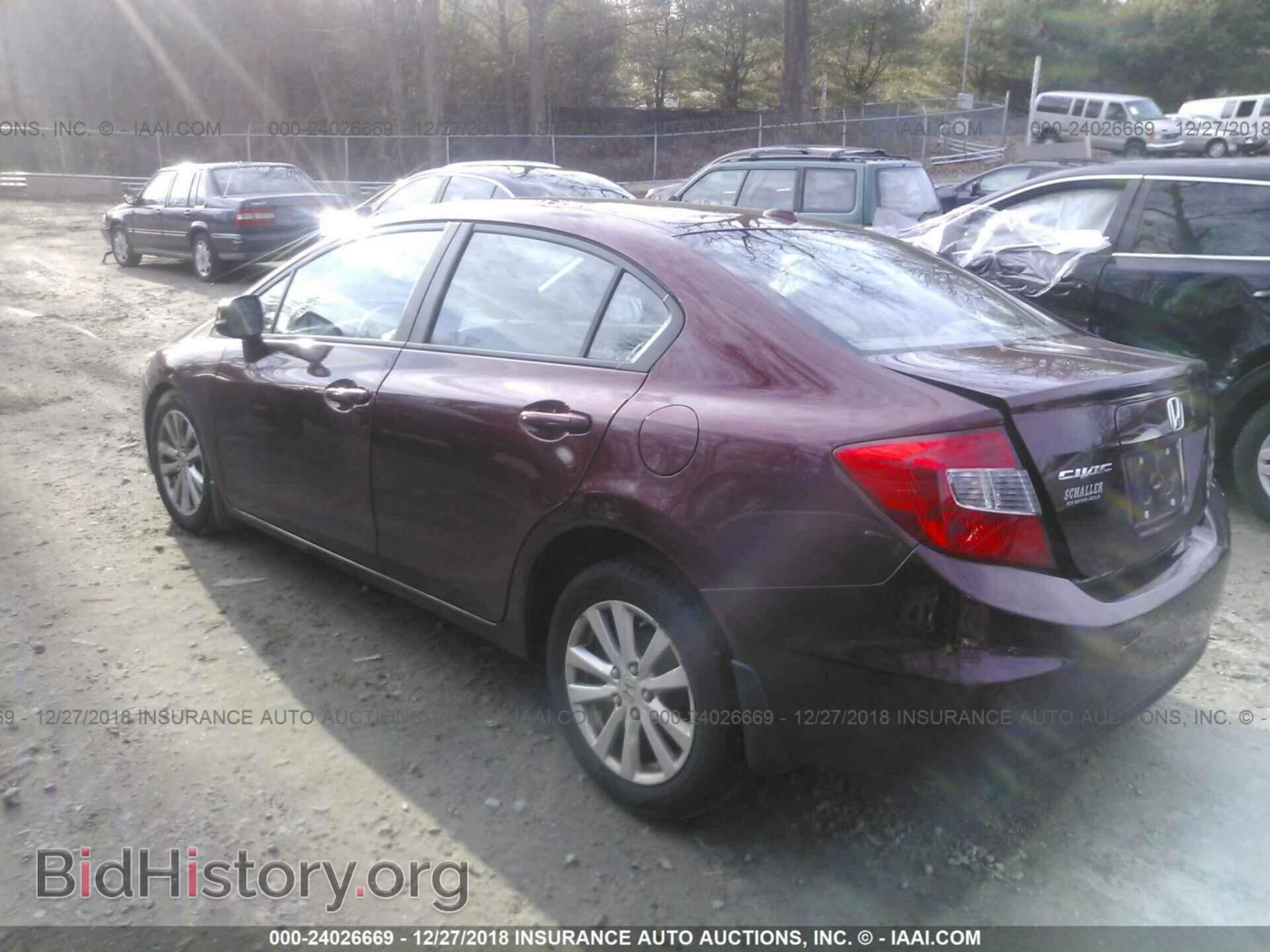 2012 HONDA CIVIC - VIN: 19XFB2F96CE364716 - Photo 3