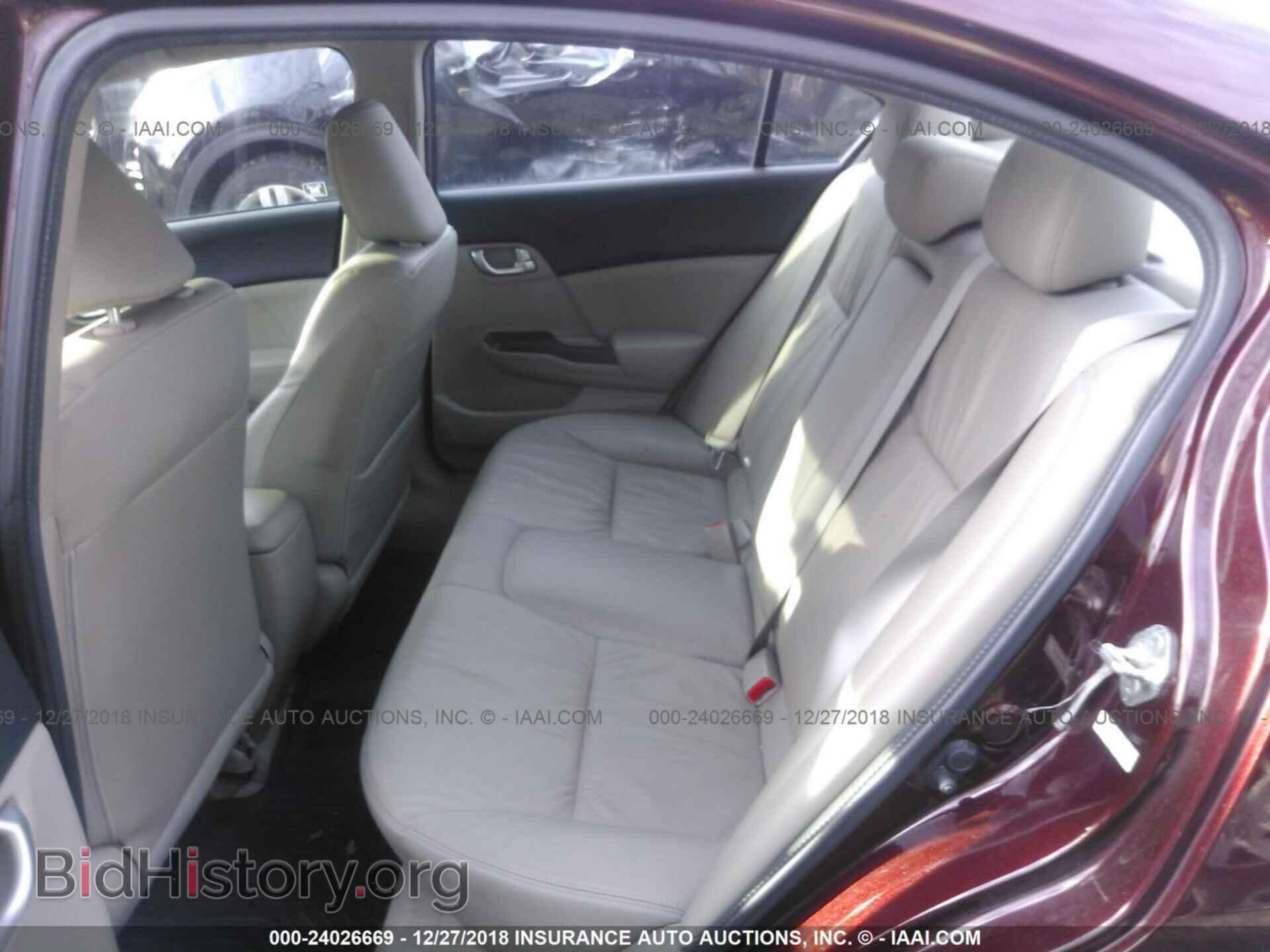 2012 HONDA CIVIC - VIN: 19XFB2F96CE364716 - Photo 8