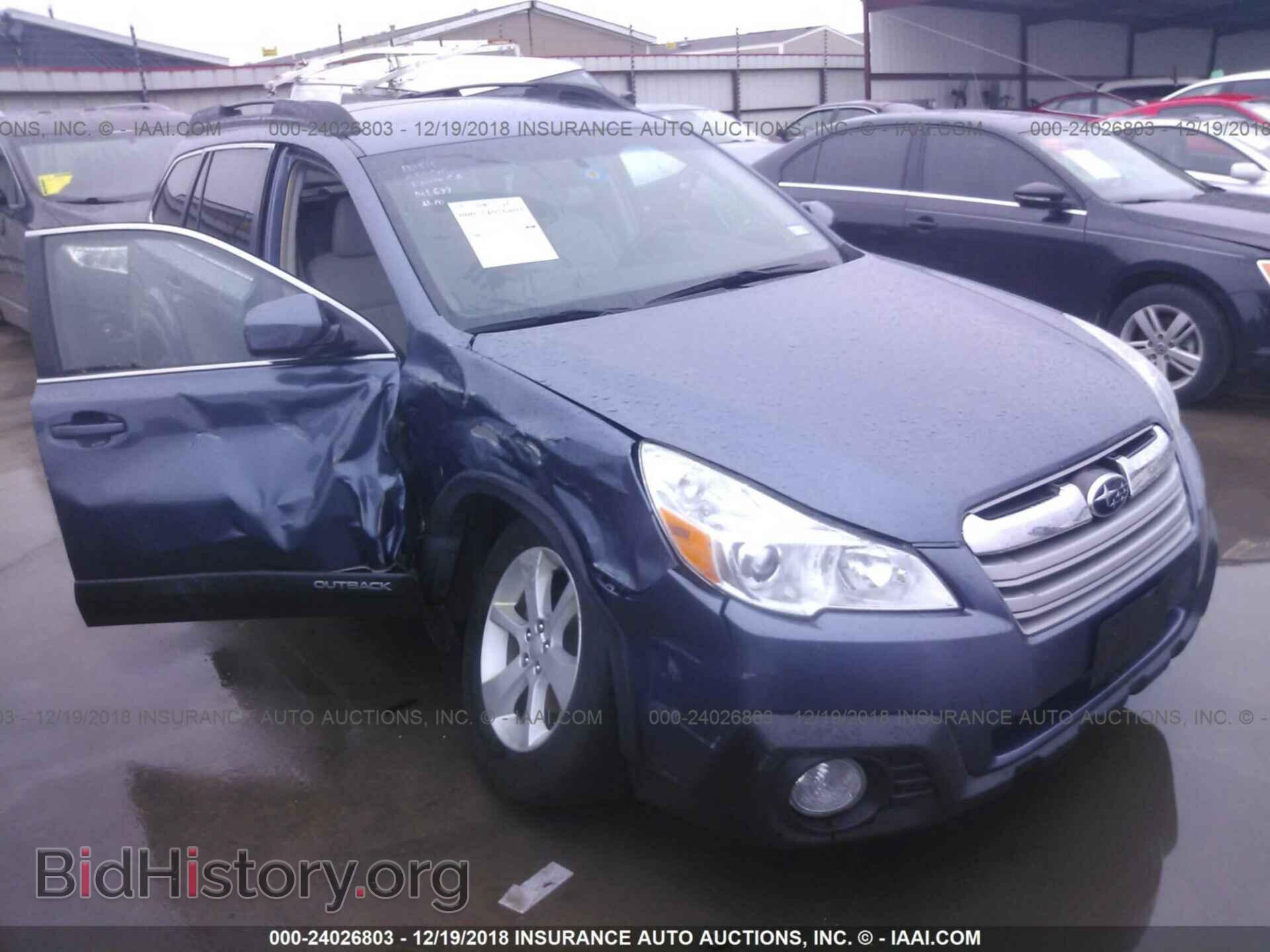 Фотография 4S4BRCDC1E3244715 - SUBARU OUTBACK 2014