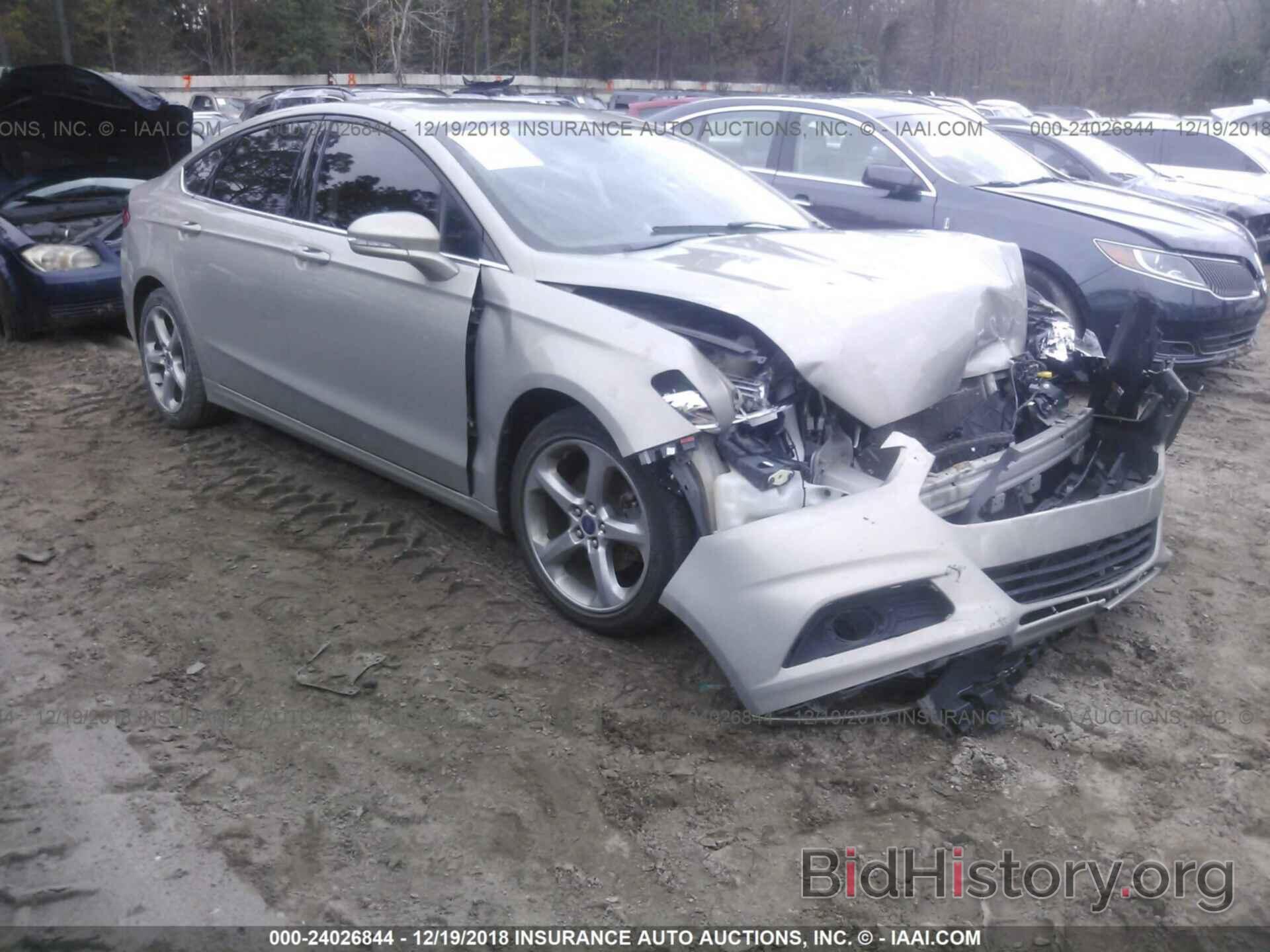 Photo 3FA6P0H7XFR126176 - FORD FUSION 2015