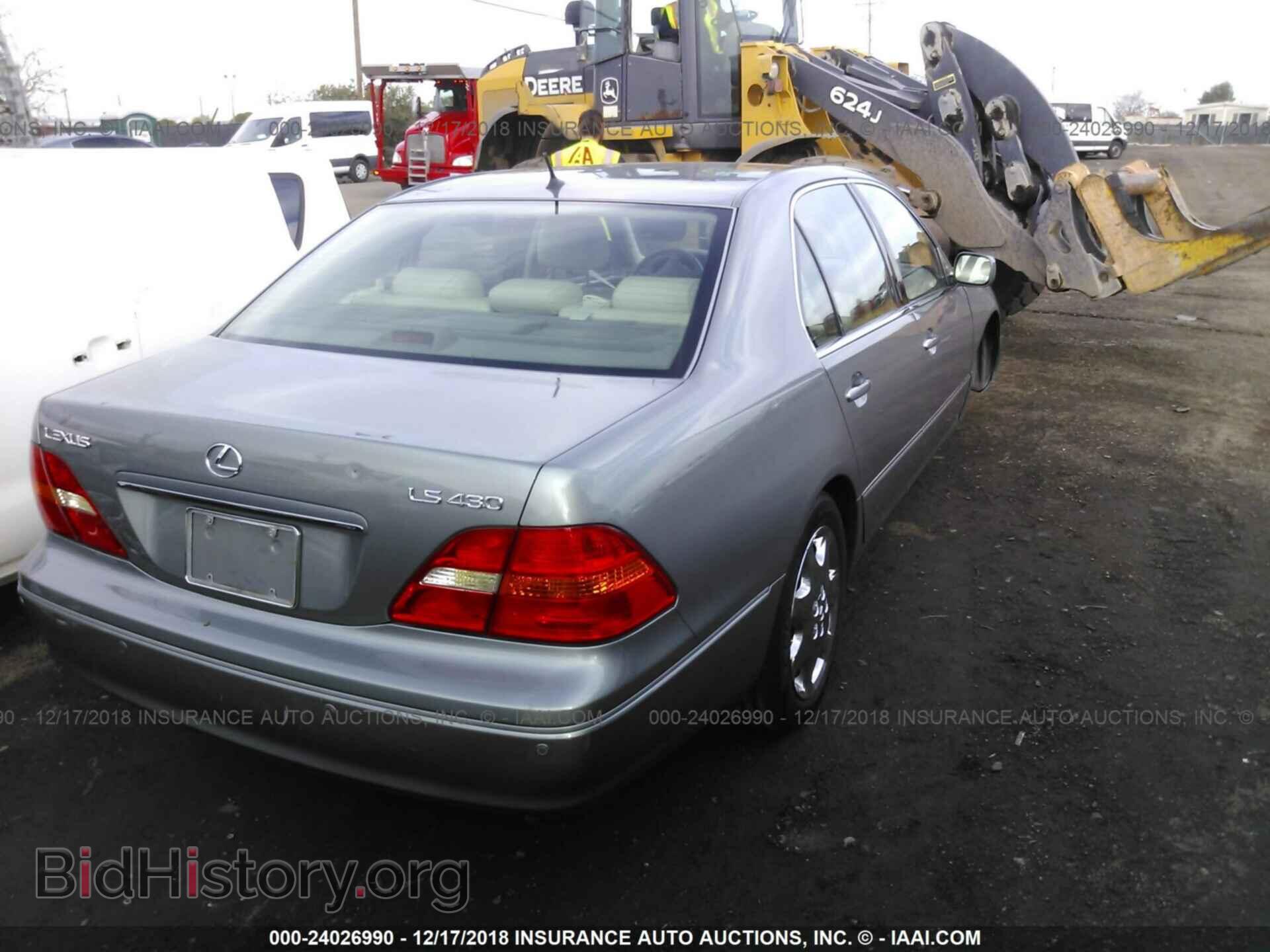 2001 LEXUS LS - VIN: JTHBN30F910004399 - Photo 4