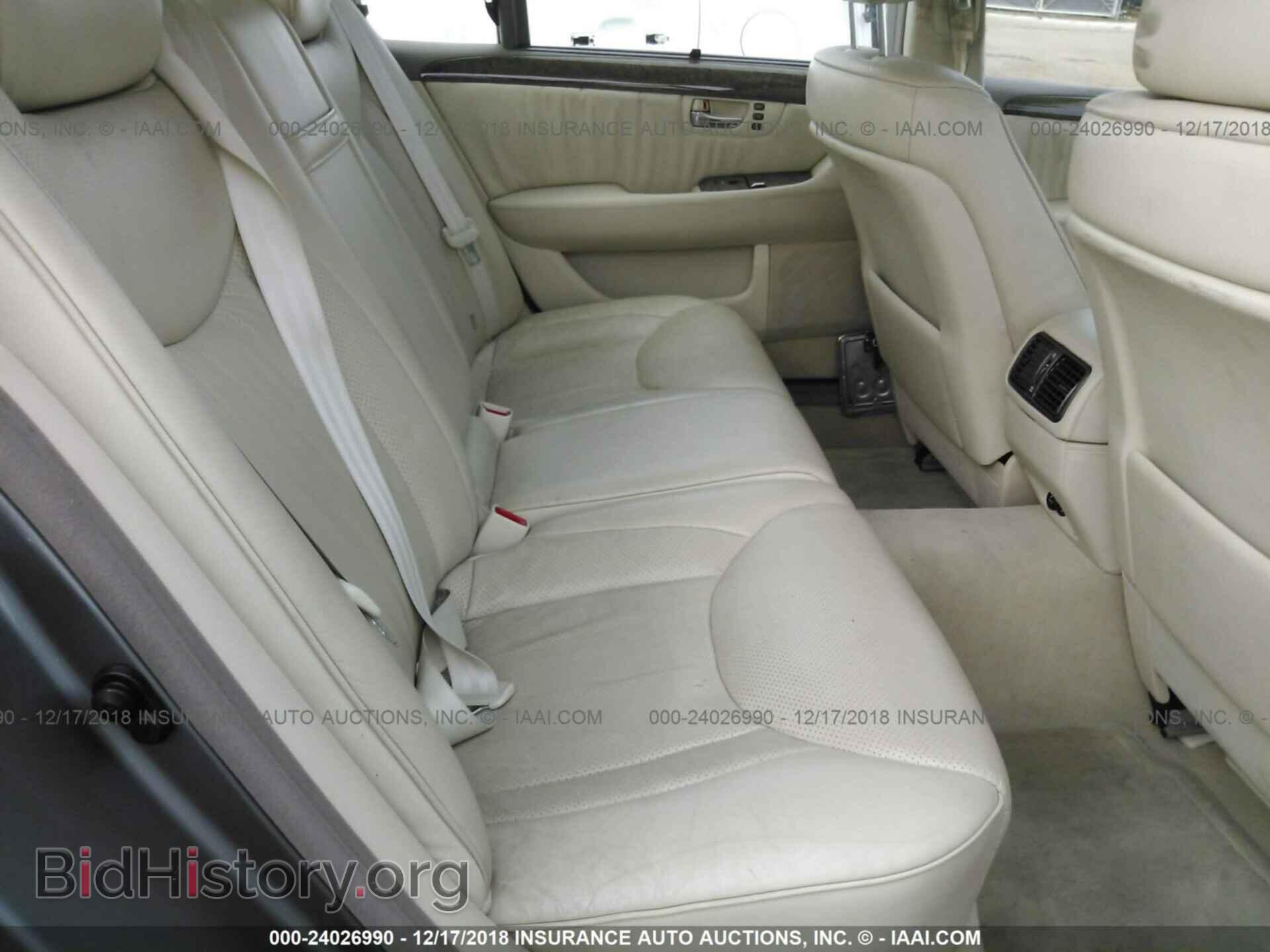 2001 LEXUS LS - VIN: JTHBN30F910004399 - Photo 8