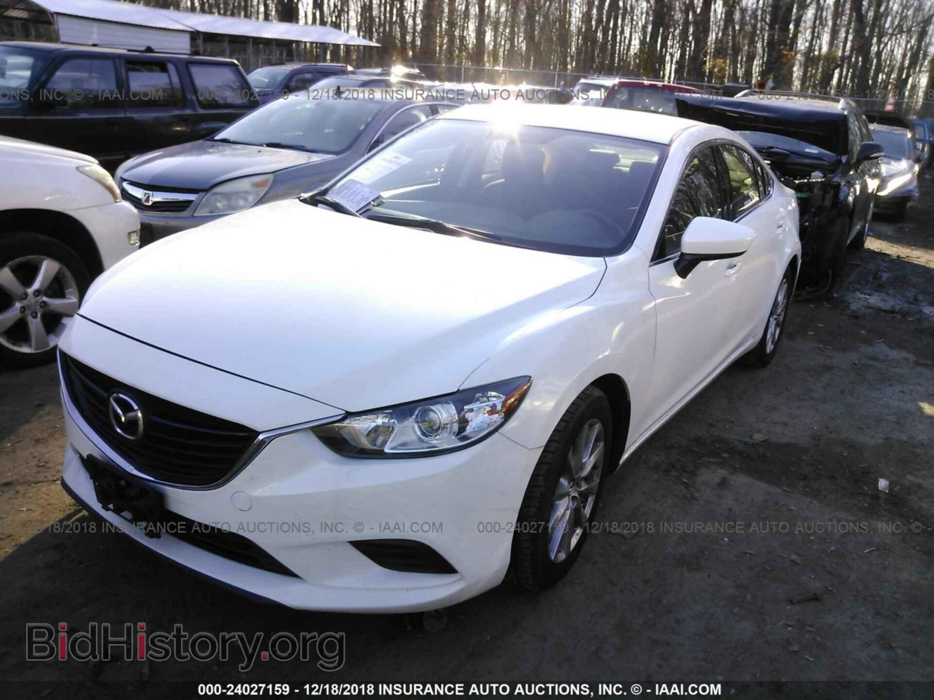 2014 MAZDA 6 - VIN: JM1GJ1U63E1146457 - Фото 2
