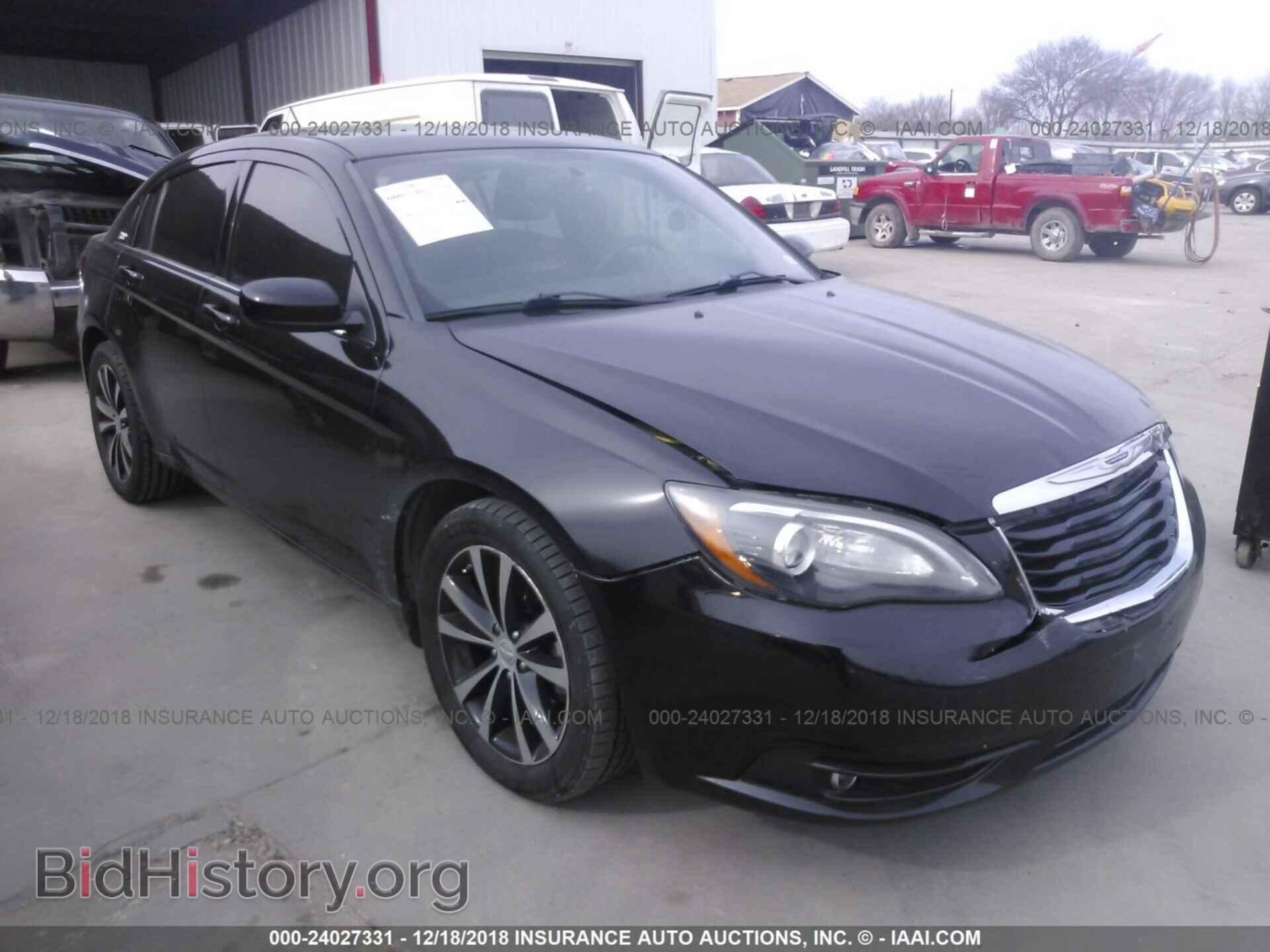 Фотография 1C3CCBBG7CN275869 - CHRYSLER 200 2012