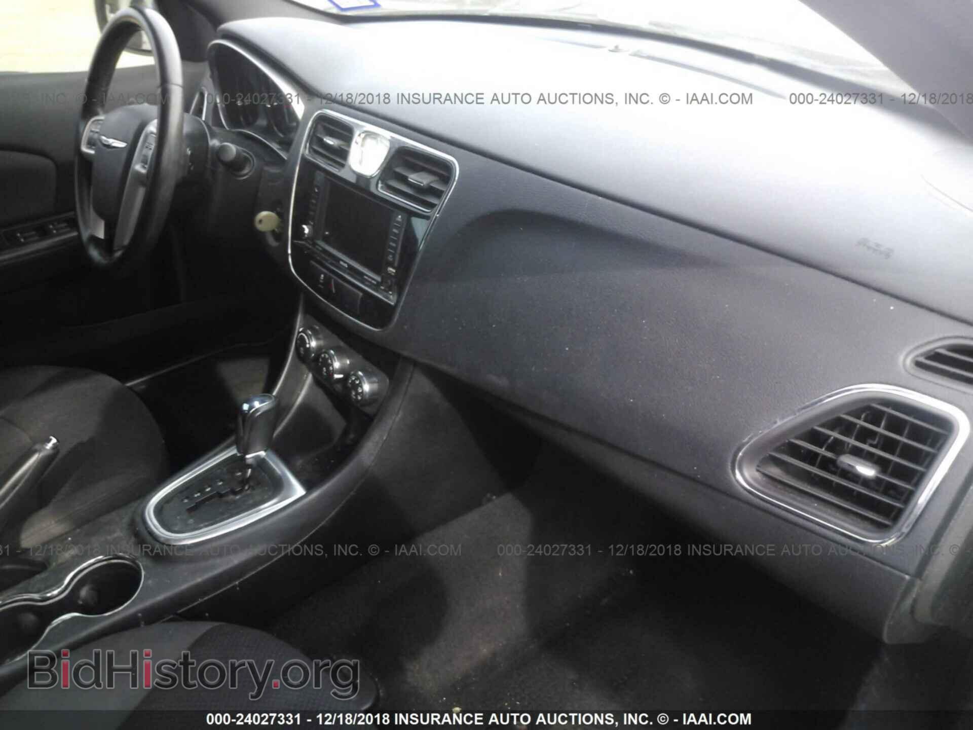 2012 CHRYSLER 200 - VIN: 1C3CCBBG7CN275869 - Фото 5