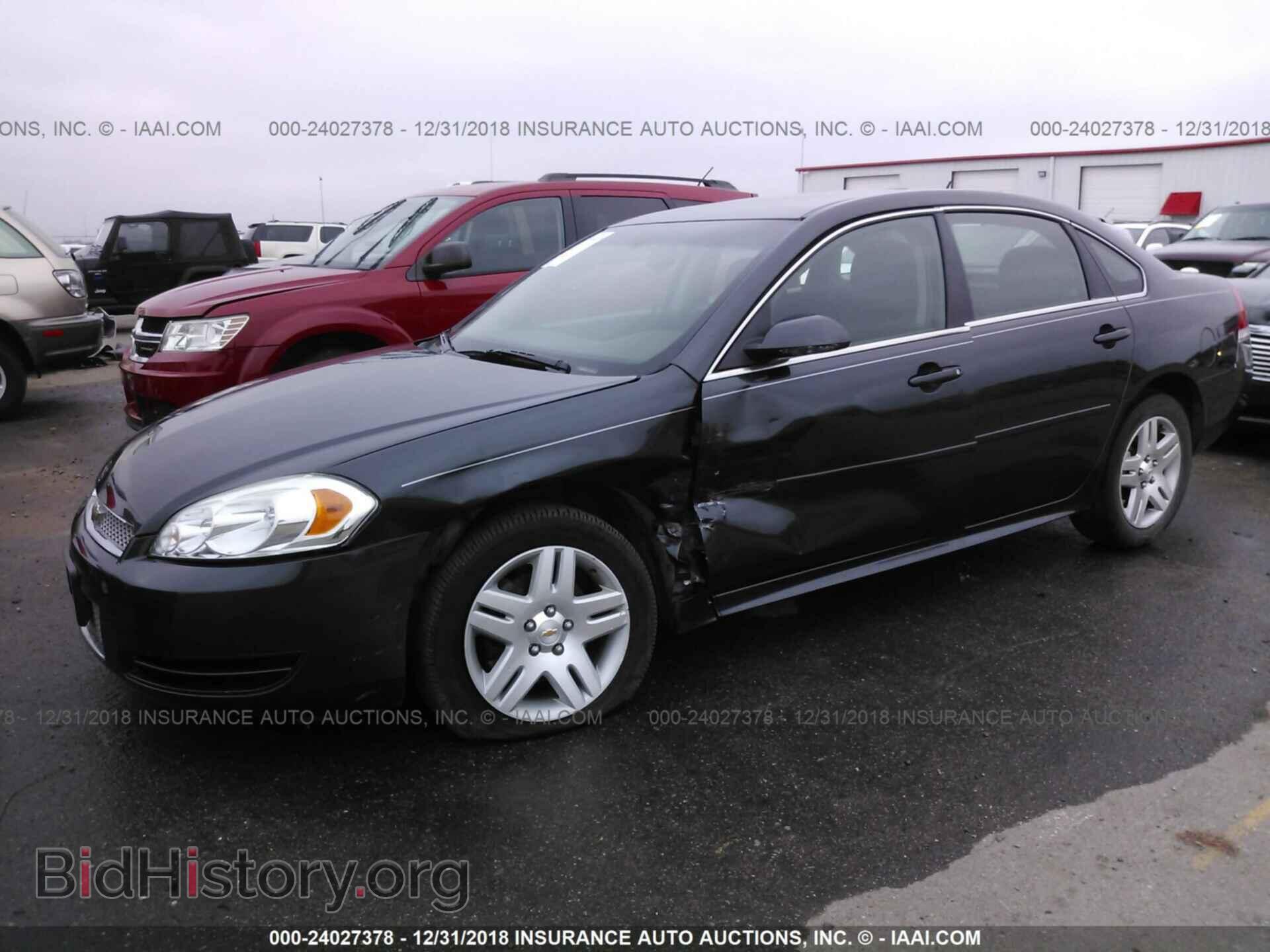 2013 CHEVROLET IMPALA - VIN: 2G1WG5E38D1259523 - Фото 2