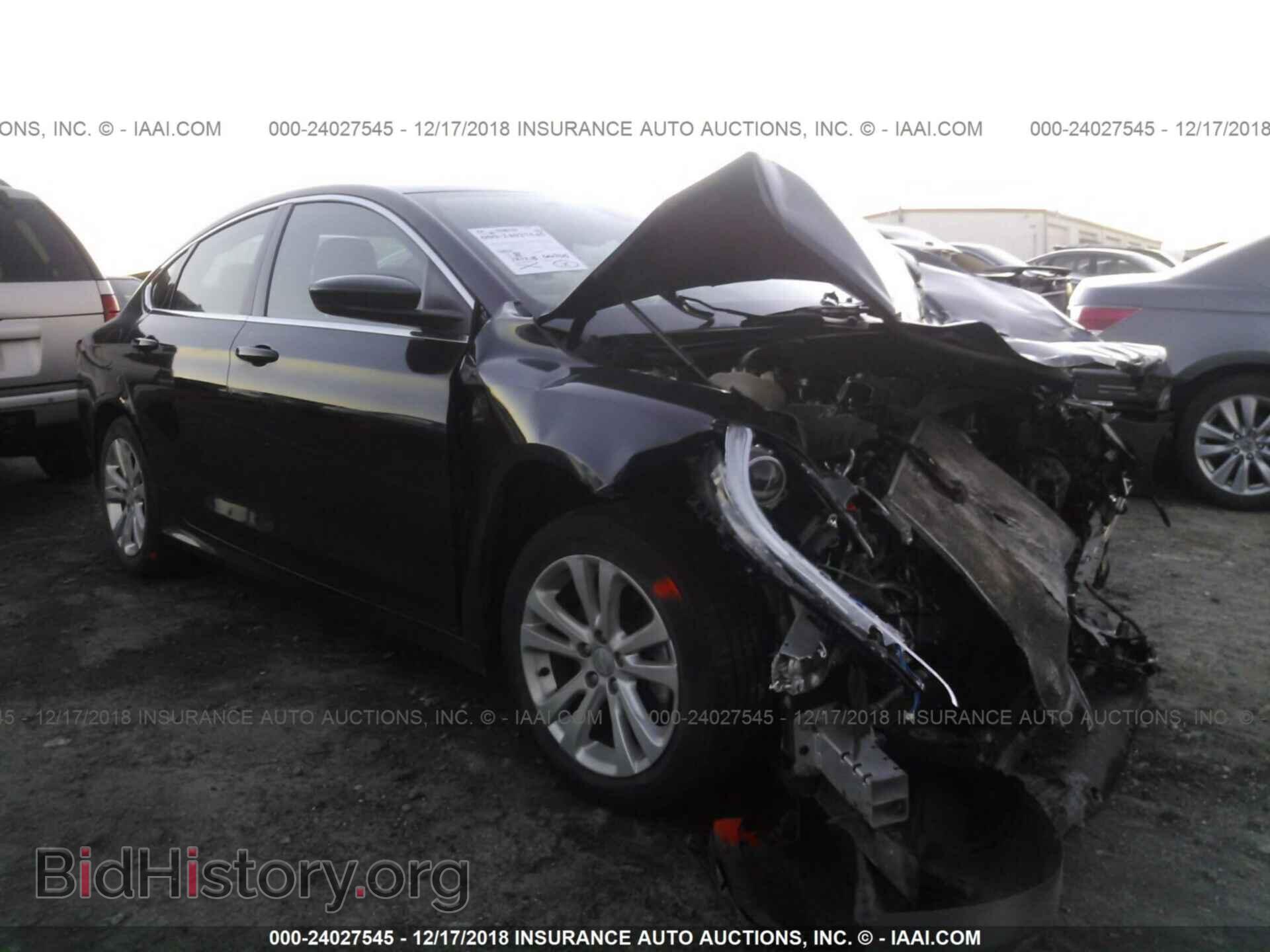 Photo 1C3CCCAB0FN616500 - CHRYSLER 200 2015
