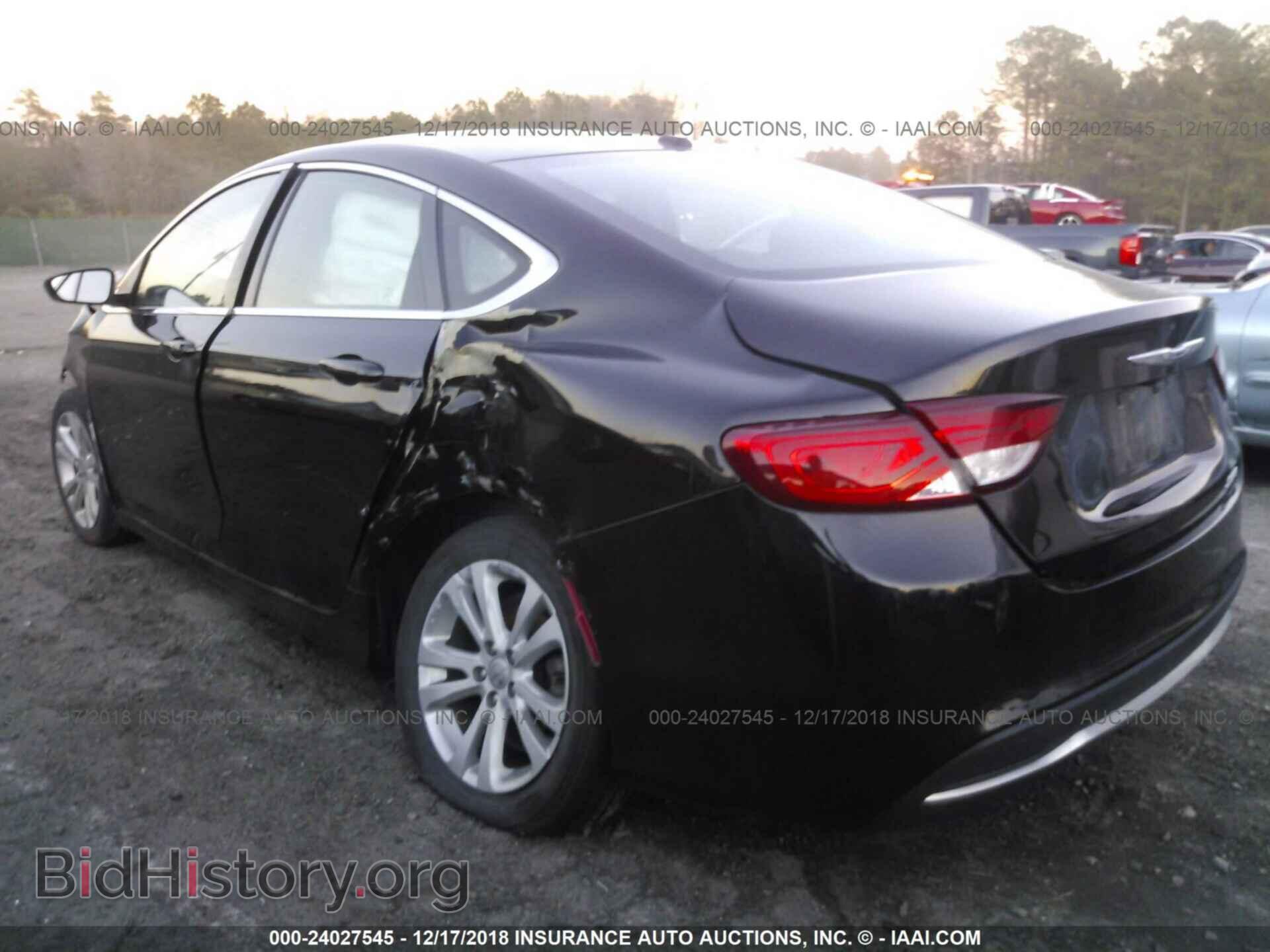 2015 CHRYSLER 200 - VIN: 1C3CCCAB0FN616500 - Photo 3