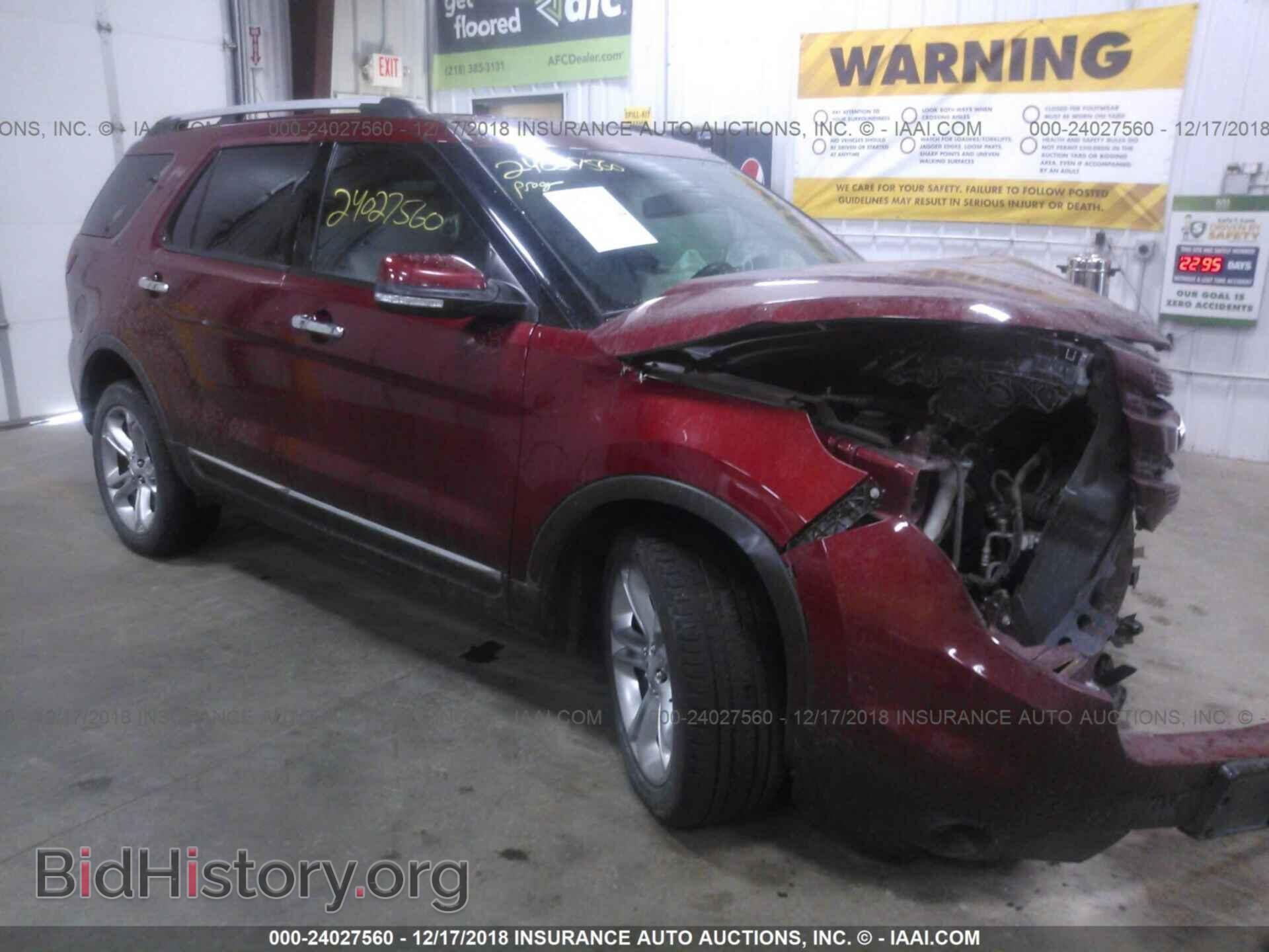 Фотография 1FM5K8F89FGA10081 - FORD EXPLORER 2015