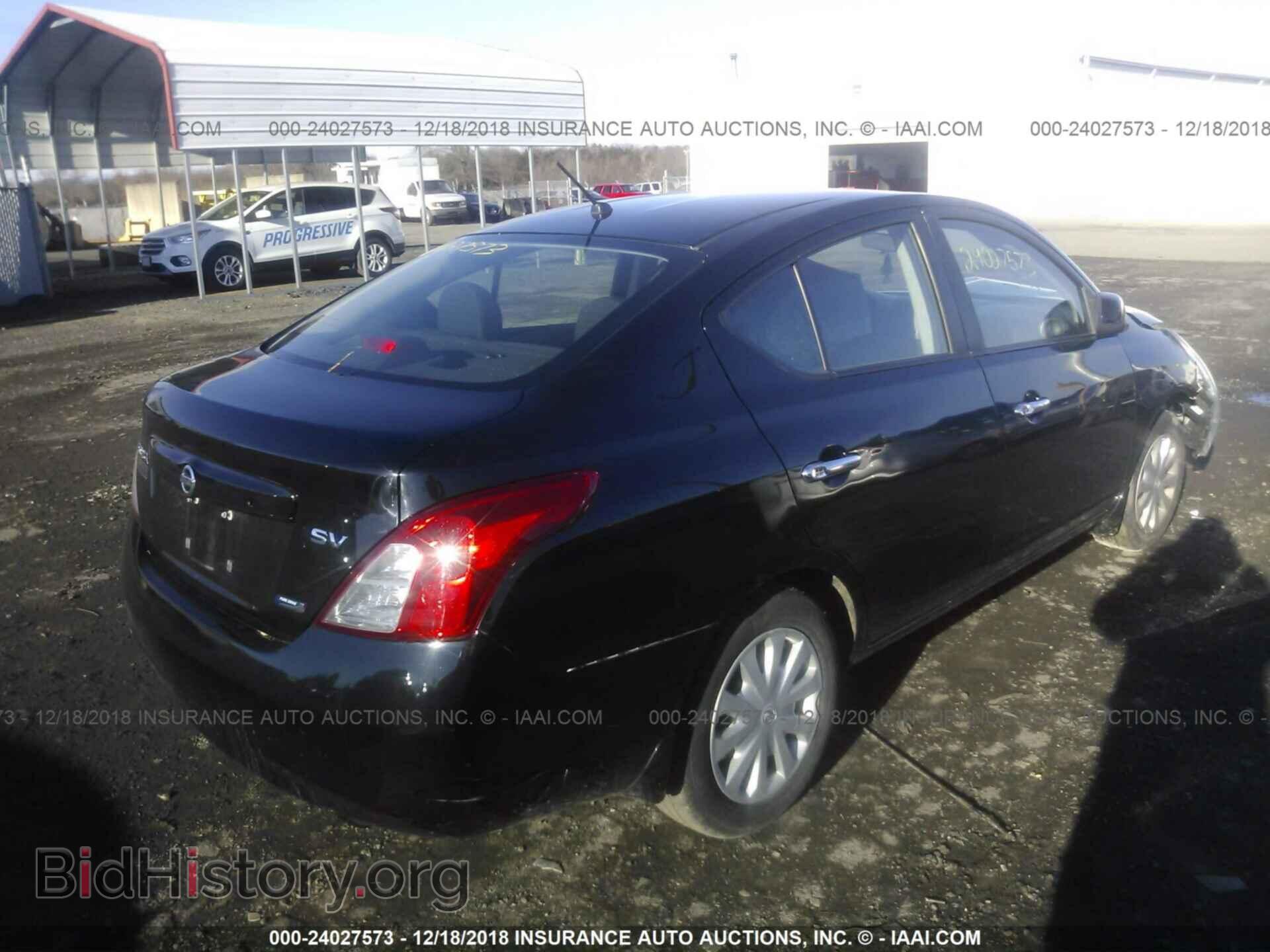 2012 NISSAN VERSA - VIN: 3N1CN7AP8CL867756 - Фото 4