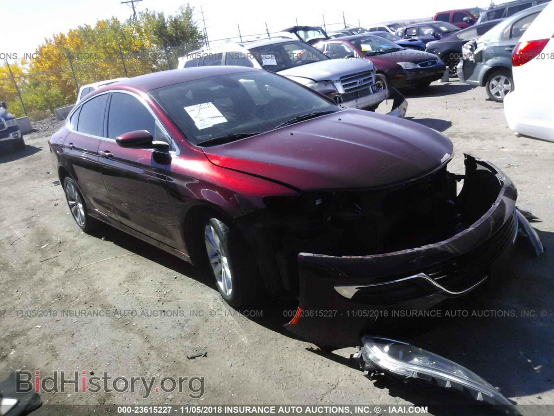 Photo 1C3CCCAB9FN637118 - CHRYSLER 200 2015
