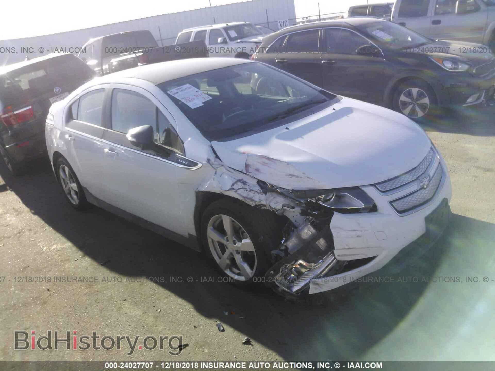 Фотография 1G1RA6E42CU125588 - CHEVROLET VOLT 2012