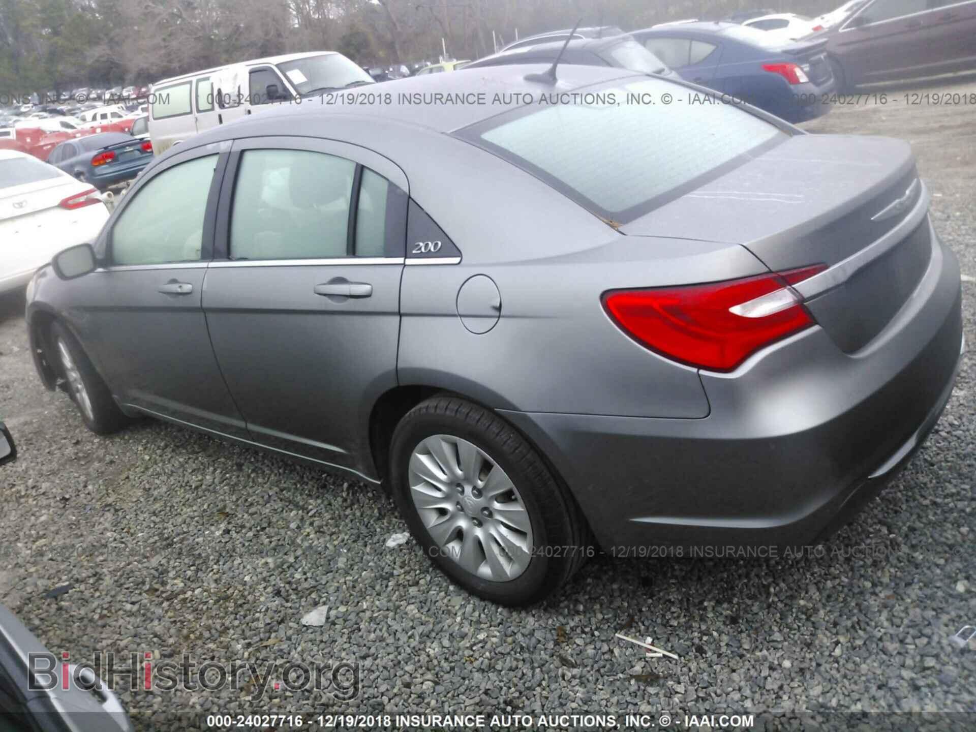 2012 CHRYSLER 200 - VIN: 1C3CCBAB6CN291793 - Фото 3