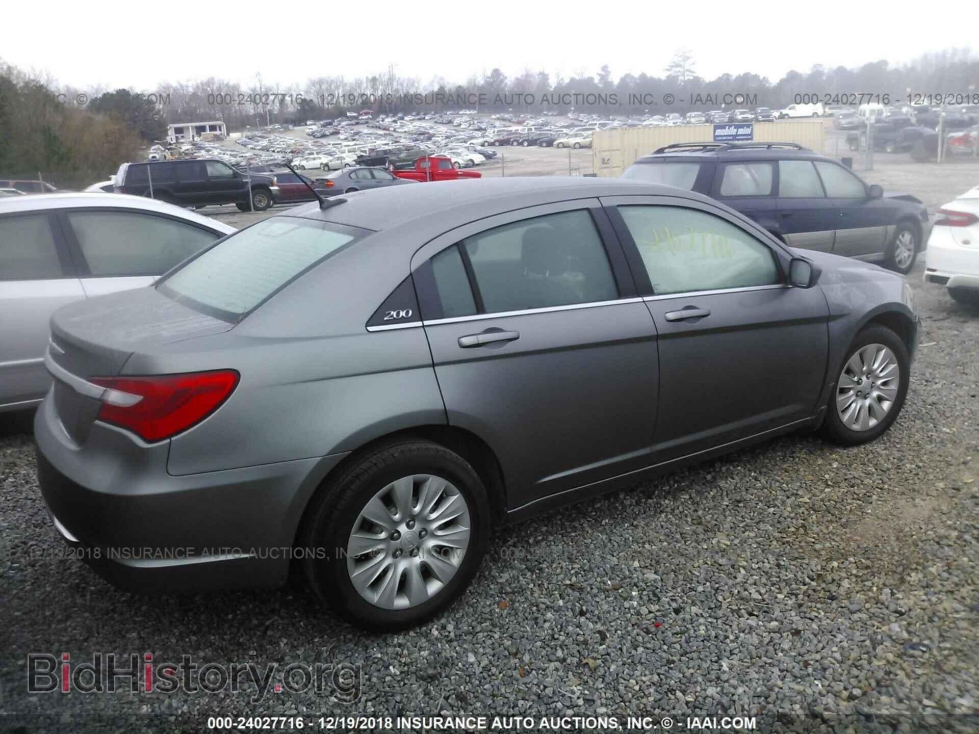 2012 CHRYSLER 200 - VIN: 1C3CCBAB6CN291793 - Фото 4