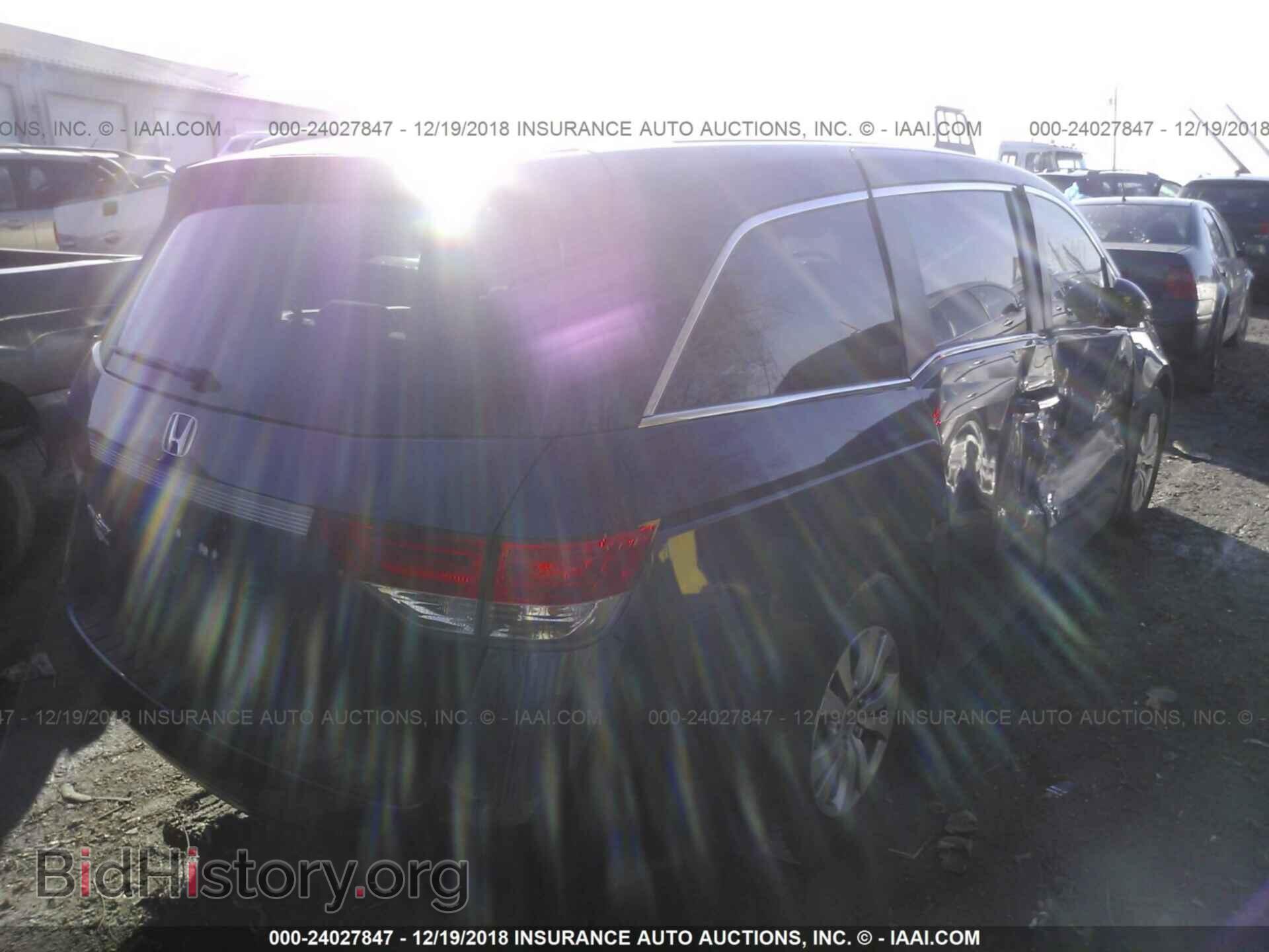 2014 HONDA ODYSSEY - VIN: 5FNRL5H48EB001649 - Фото 4