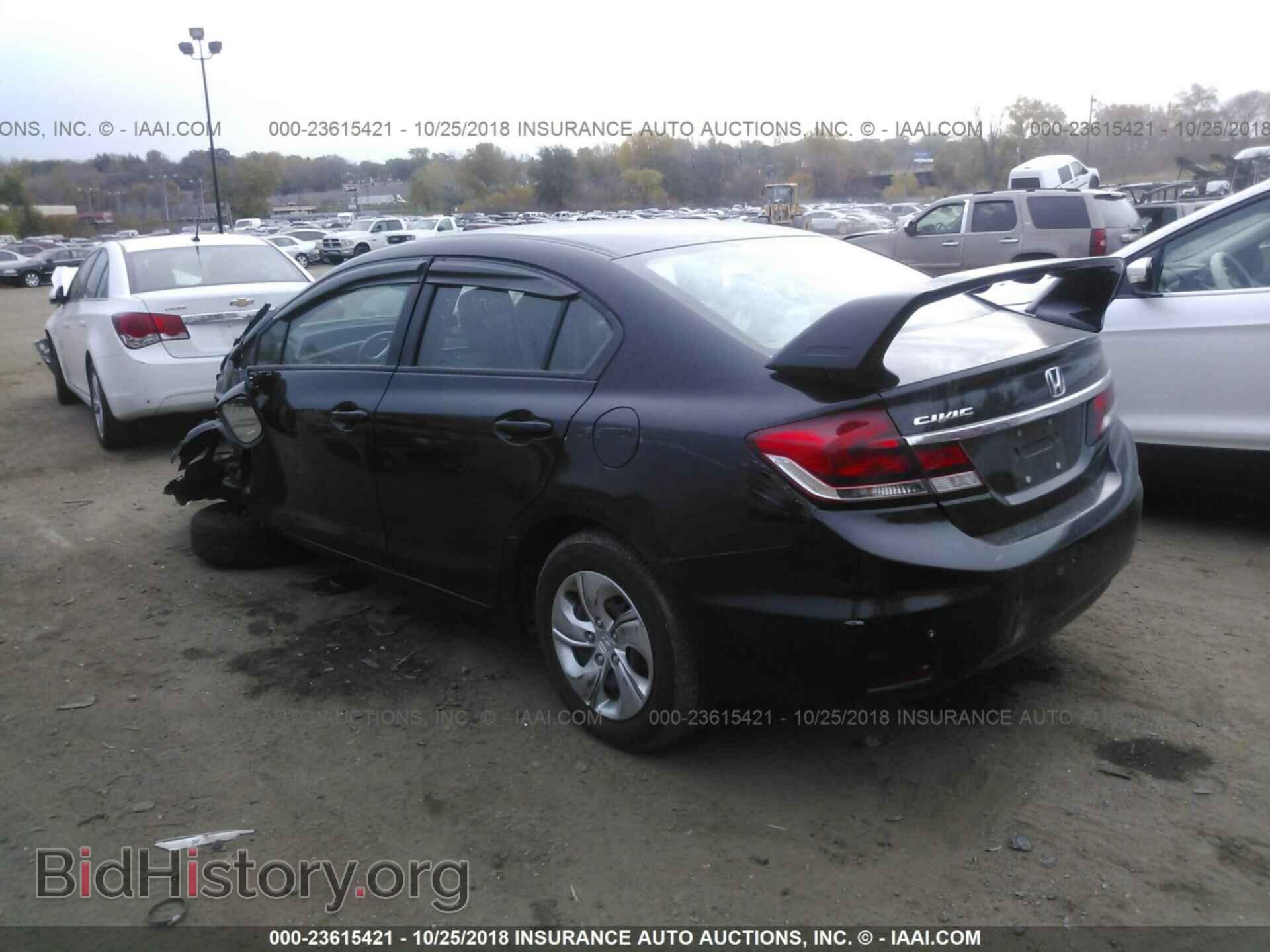 2014 HONDA CIVIC - VIN: 19XFB2F52EE005461 - Фото 3
