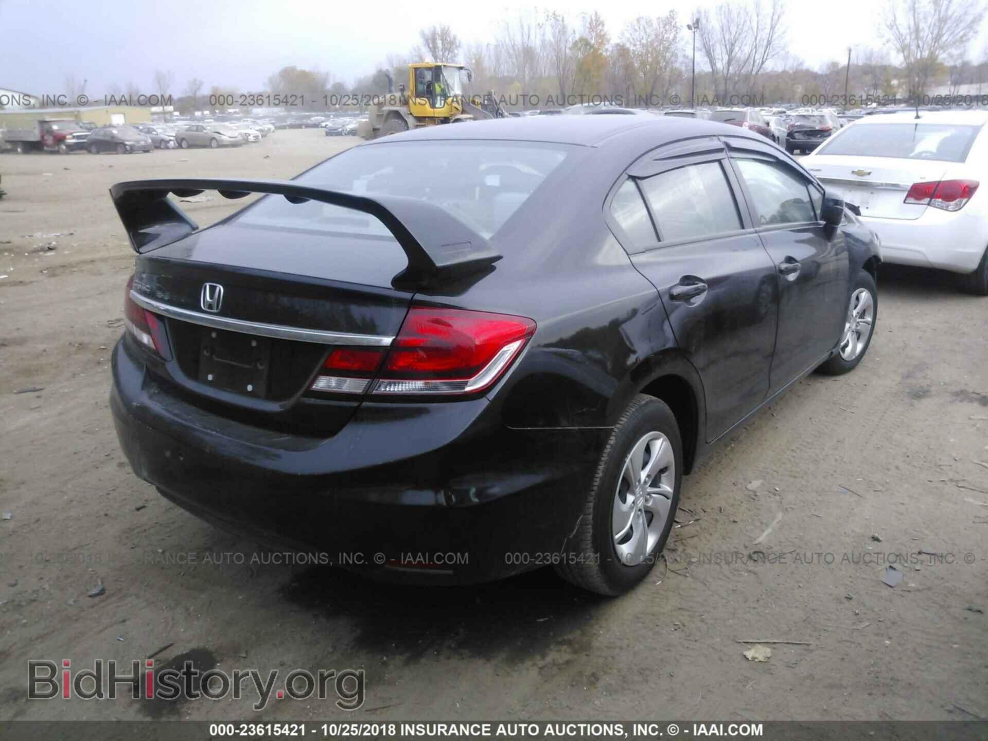2014 HONDA CIVIC - VIN: 19XFB2F52EE005461 - Фото 4
