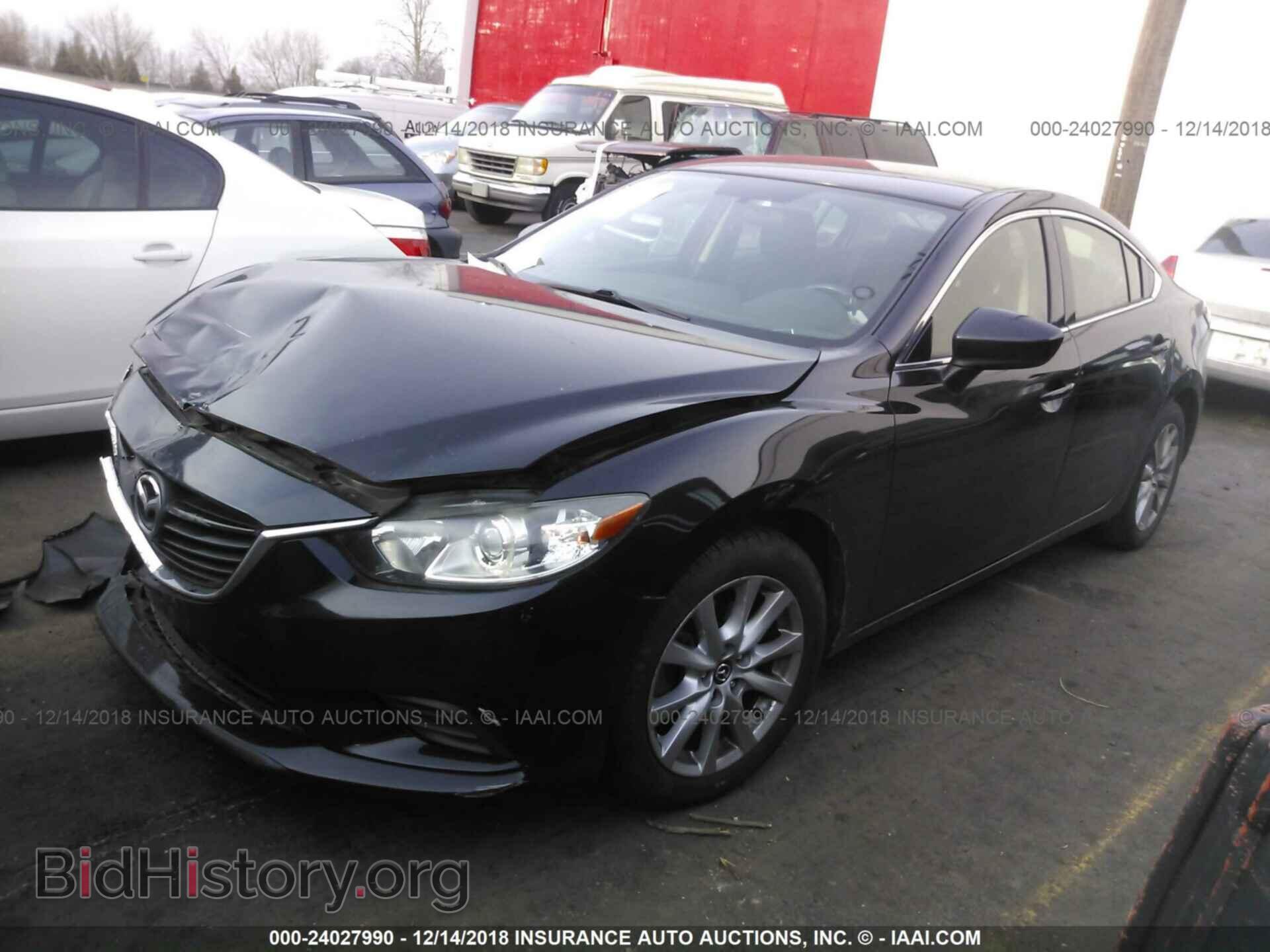2014 MAZDA 6 - VIN: JM1GJ1U65E1128932 - Фото 2