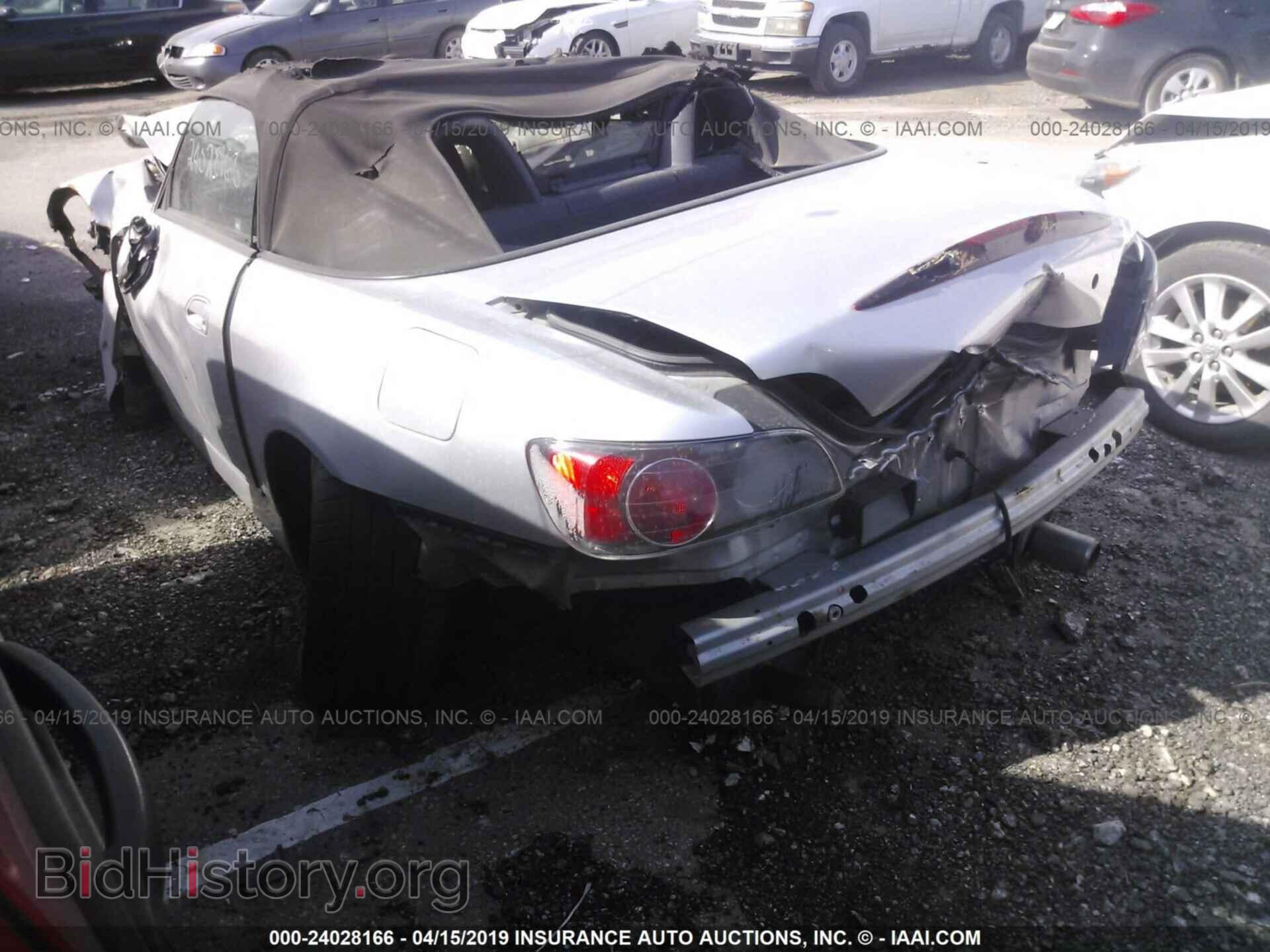 2002 HONDA S2000 - VIN: JHMAP11422T008642 - Фото 3