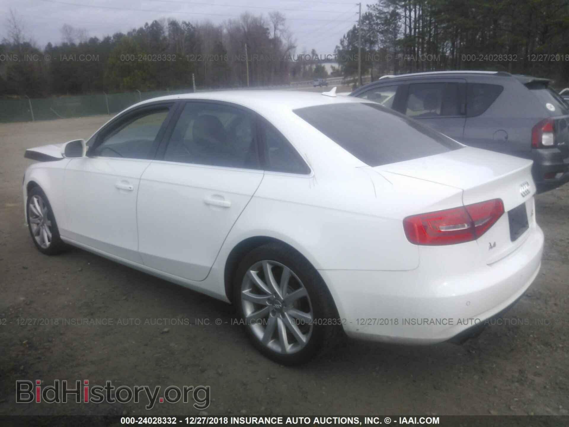 2013 AUDI A4 - VIN: WAUFFAFL9DN005154 - Фото 3